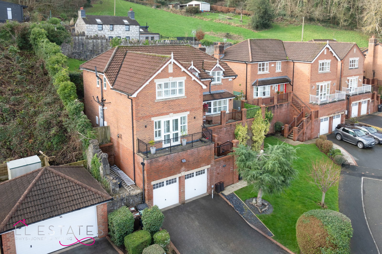 5 bed detached house for sale in Lon Y Berllan, Abergele, LL22