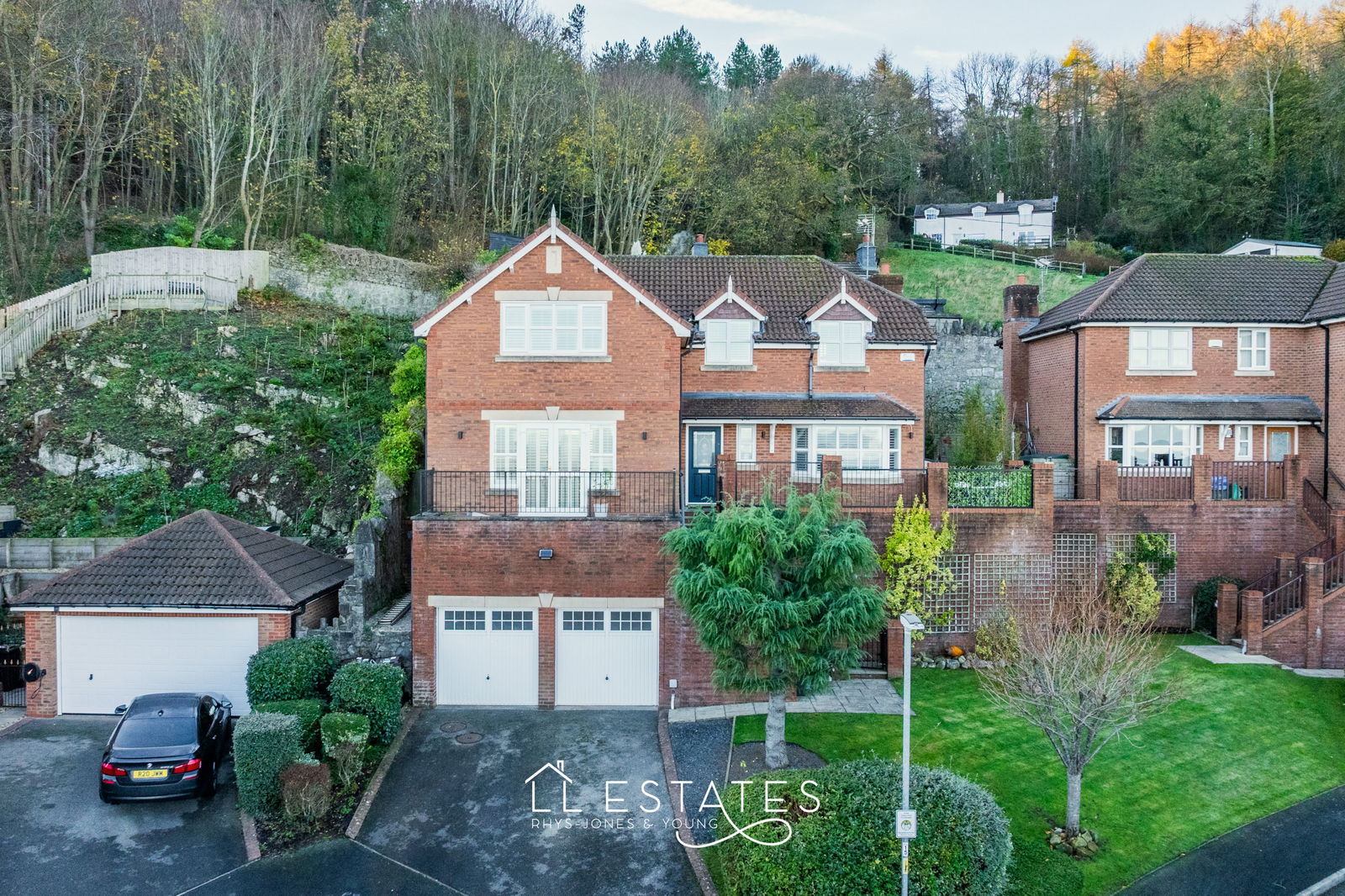 5 bed detached house for sale in Lon Y Berllan, Abergele, LL22