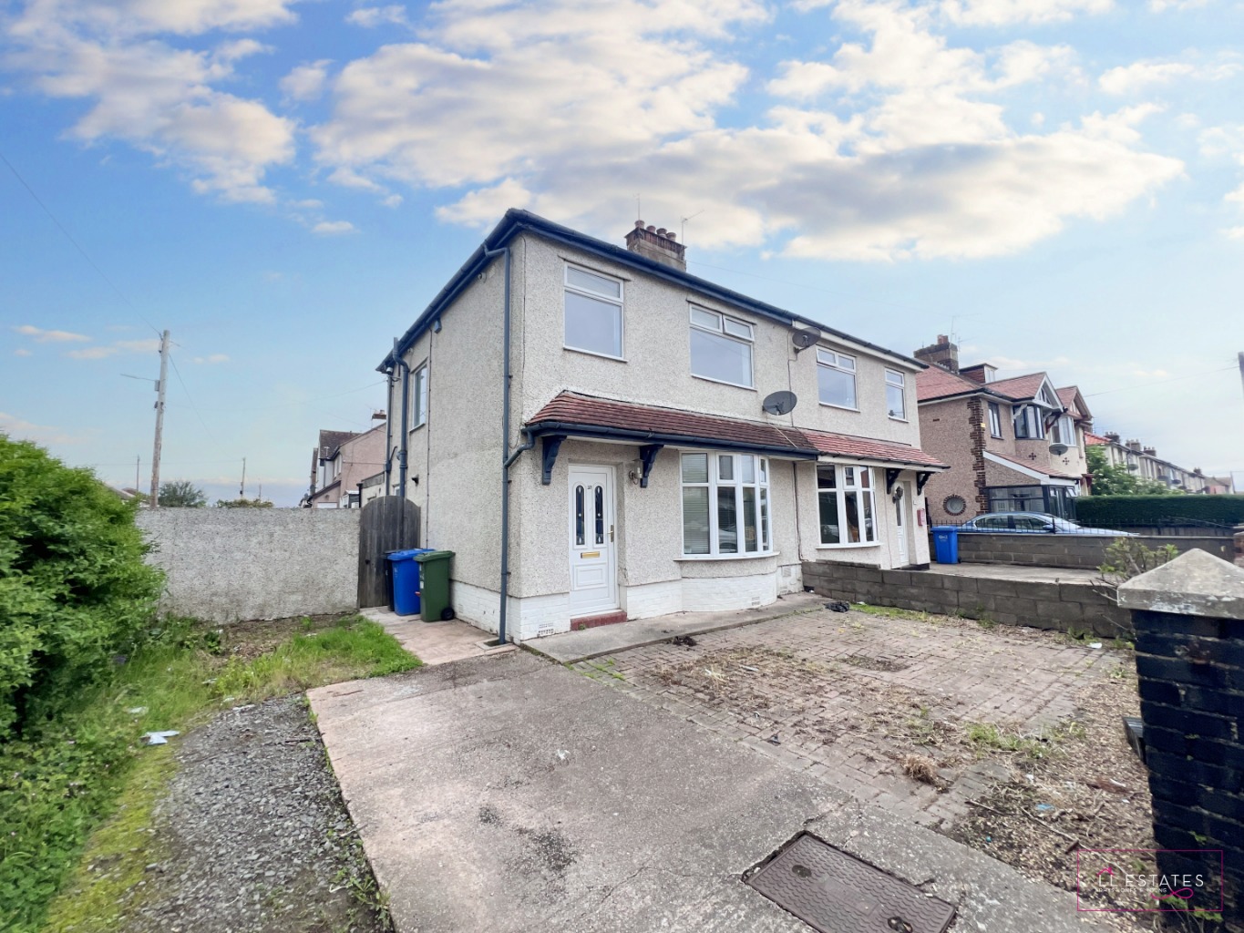 3 bed semi-detached house for sale in Brynhedydd Road, Rhyl  - Property Image 1