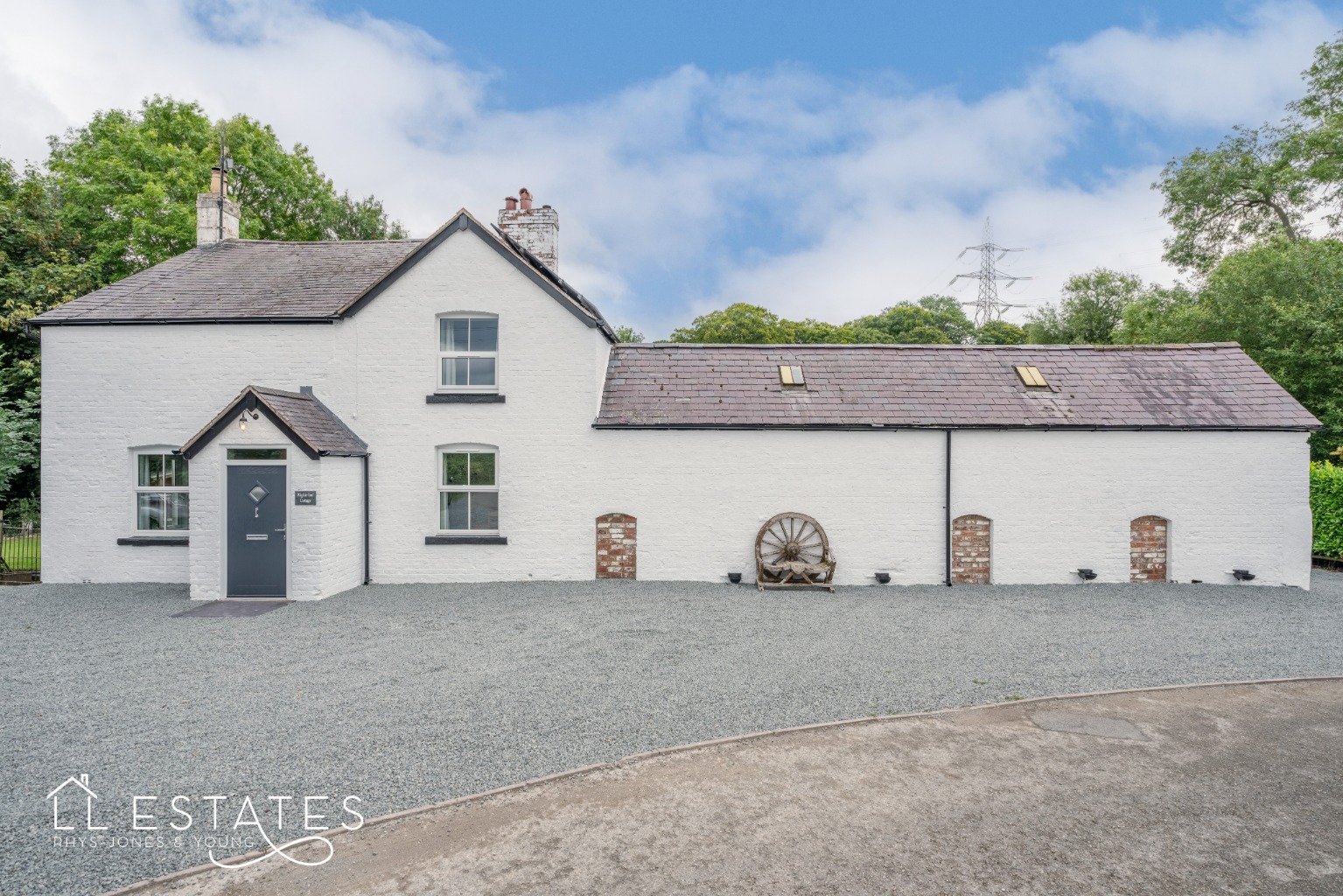 3 bed country house for sale in Lower Denbigh Road, St. Asaph  - Property Image 1