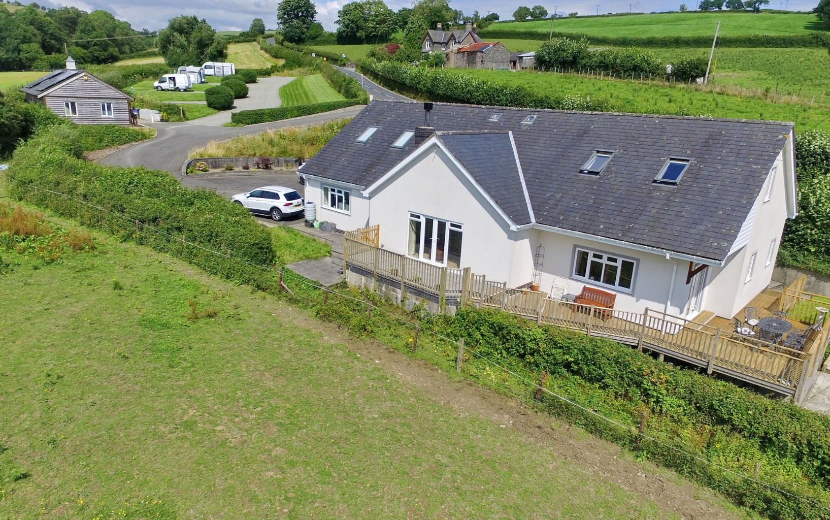 5 bed detached bungalow for sale in Tafarn Y Fedw, Llanrwst  - Property Image 1