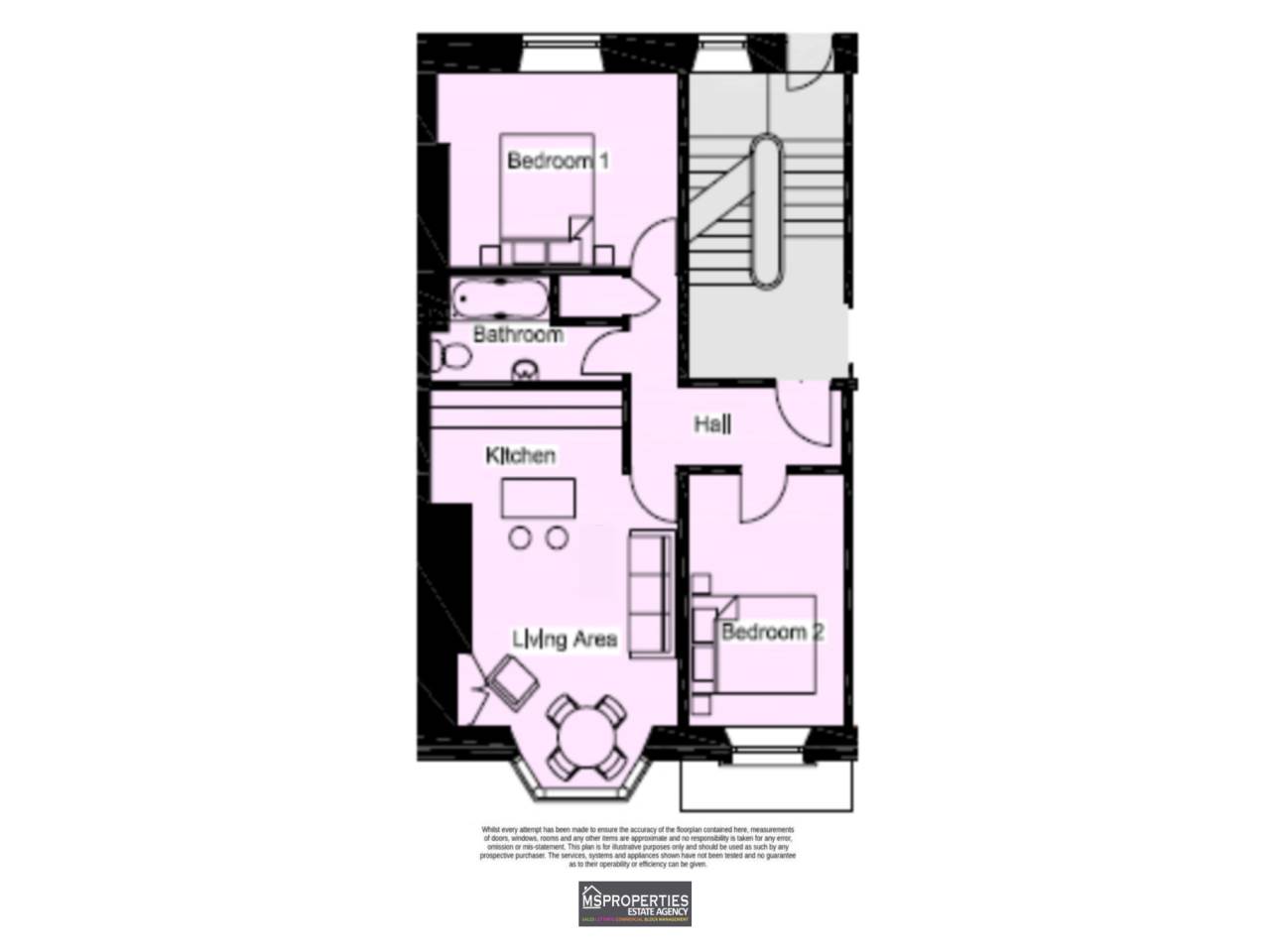 2 bed flat for sale in Marine Terrace, Aberystwyth - Property Floorplan