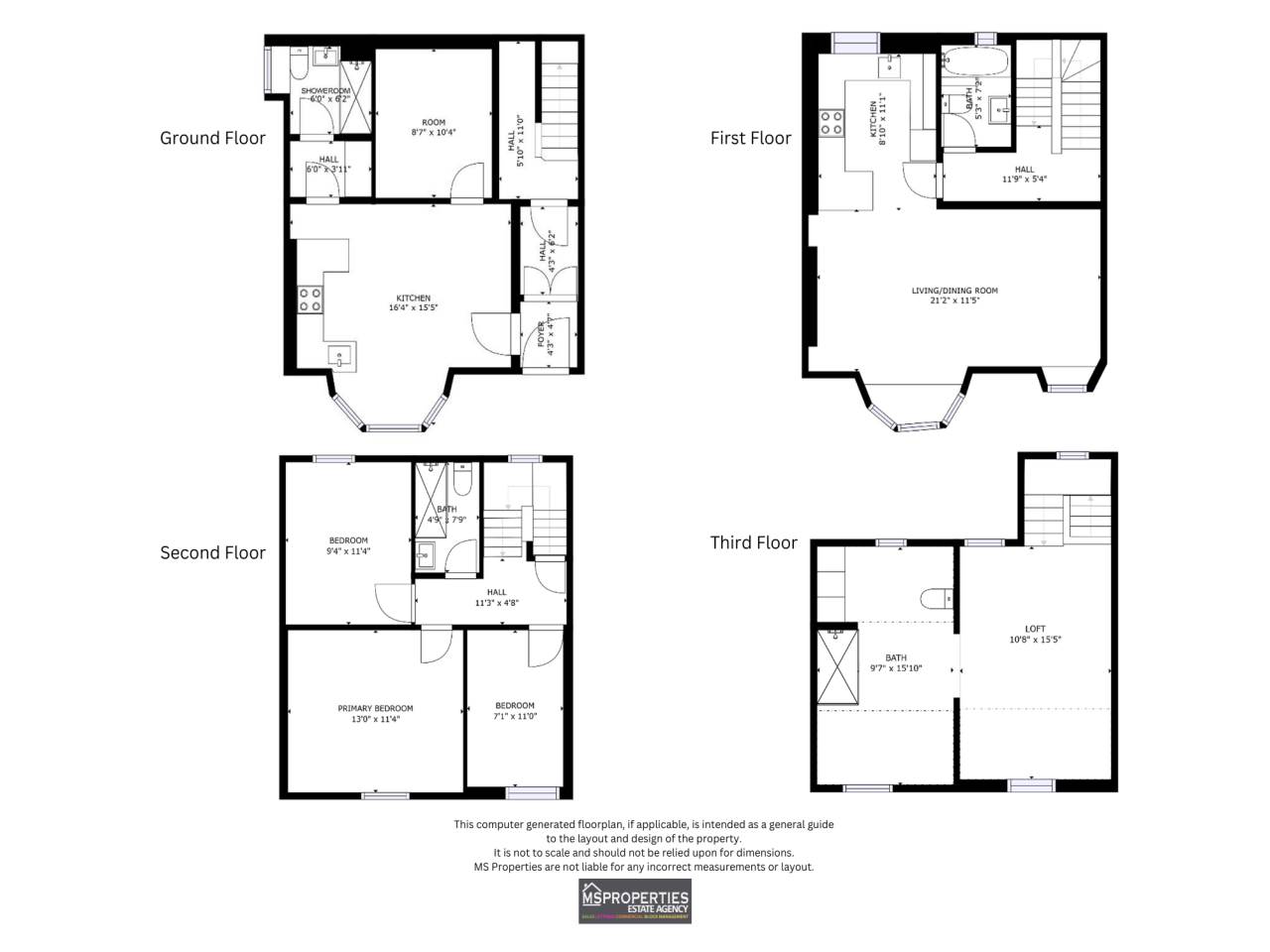 5 bed house for sale in Bronheulyn House, Borth - Property Floorplan