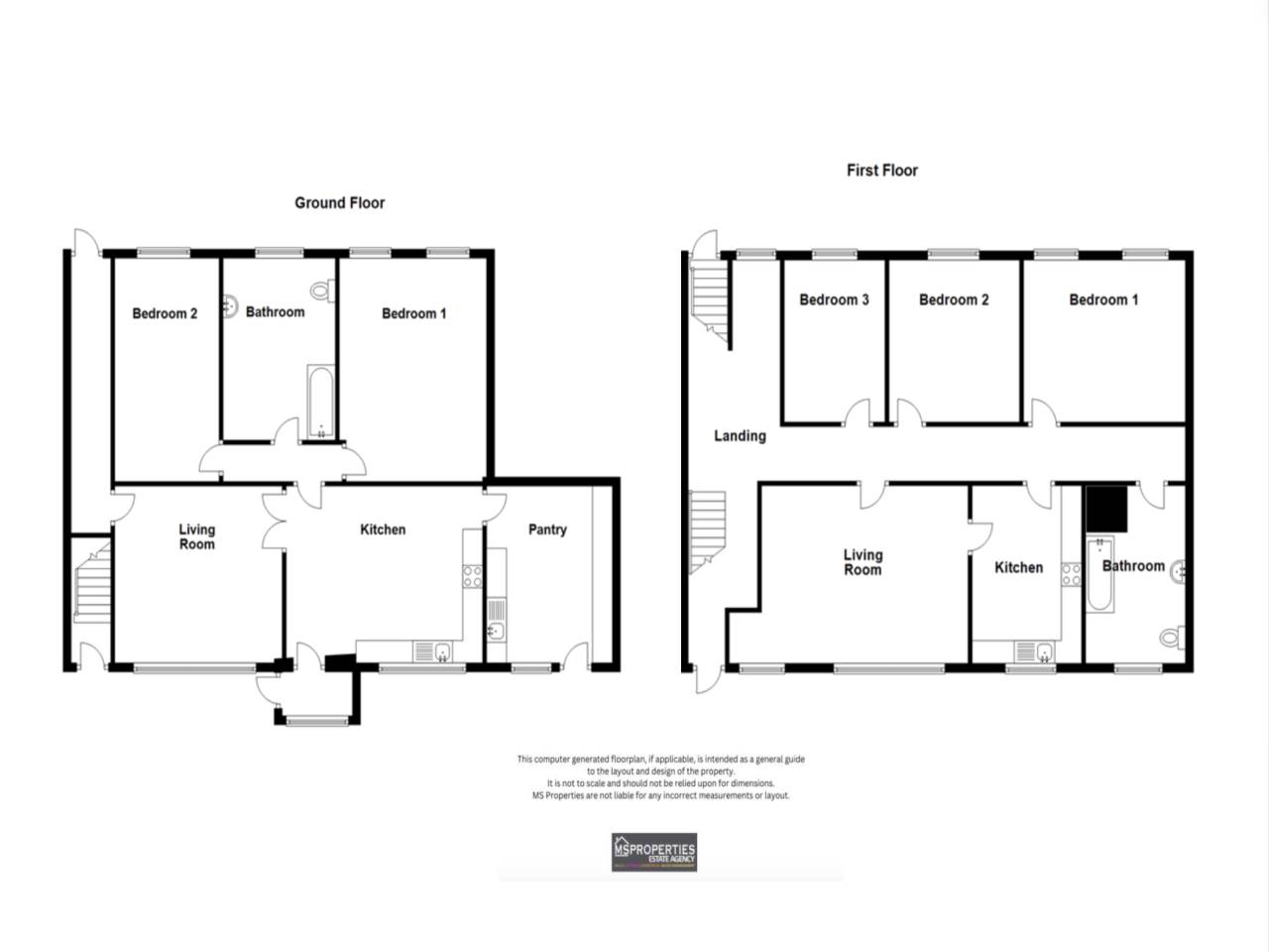 5 bed house for sale in Halfway, Tre'r Ddol - Property Floorplan