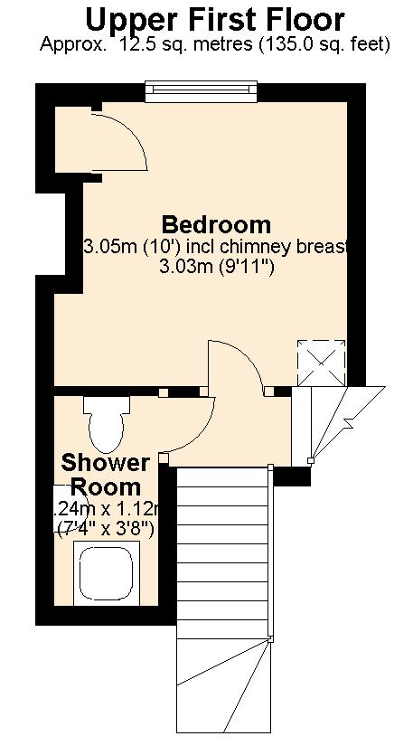2 bed flat to rent in Yerbury Road - Property Floorplan