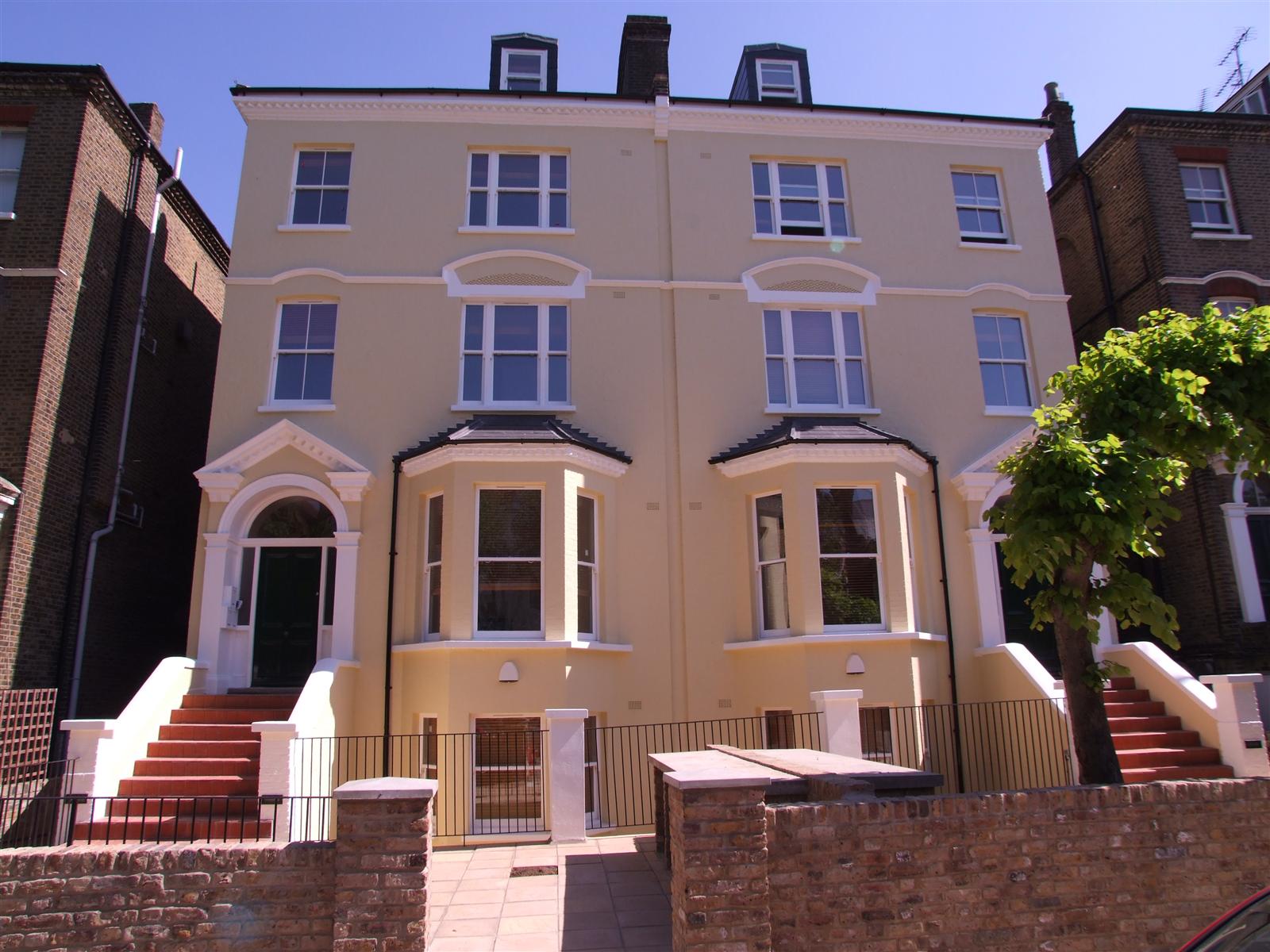 Forming part of a development of converted flats within a pair of  semi detached period houses is this spacious SPLIT LEVEL 1035 sq ft. UNFURNISHED apartment. The accommodation comprises of THREE DOUBLE BEDROOMS (one en-suite), massive open plan reception/kitchen leading to exclusive use of a ...