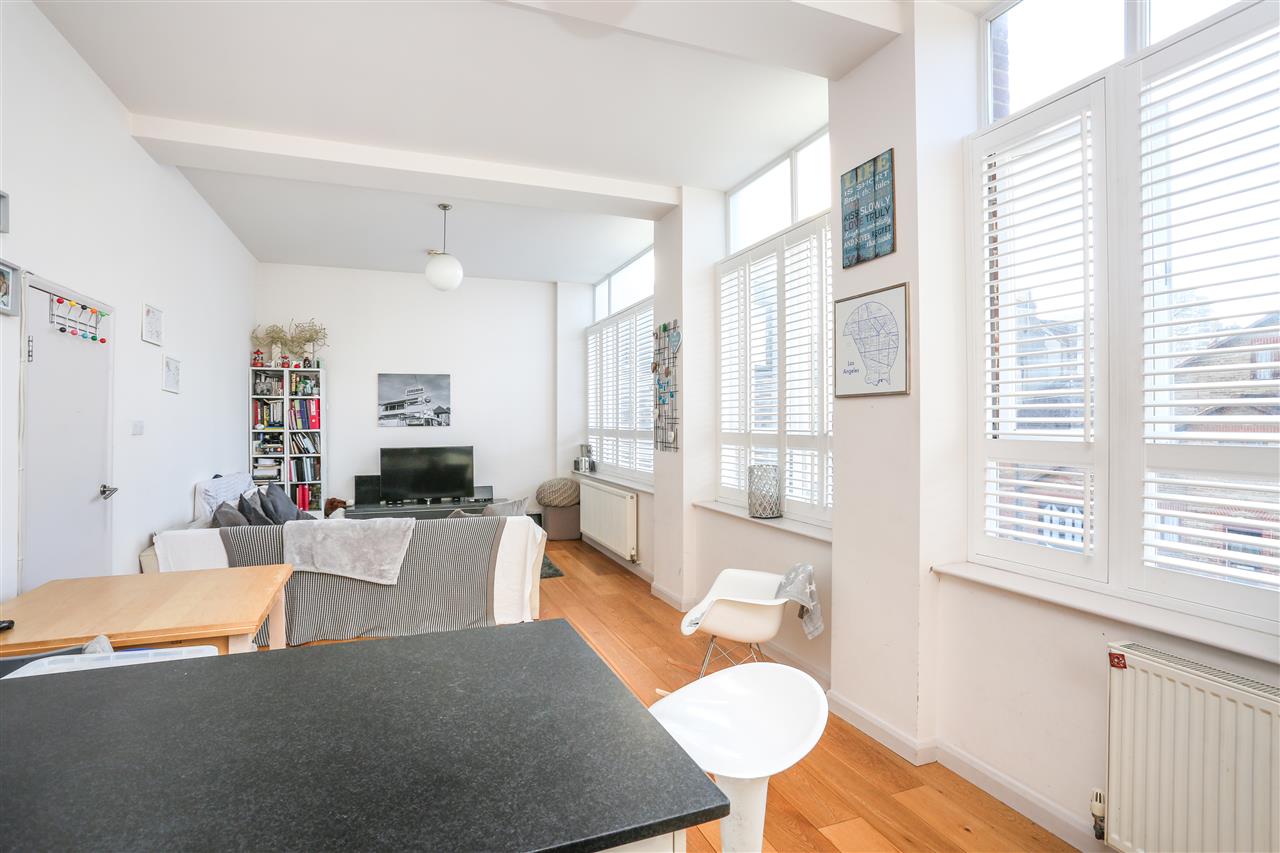 A competitively priced and contemporary and spacious (approximately 775 Sq Ft / 72 Sq M) first floor apartment forming part of a small converted office building located on a sought after tree lined road. The accommodation comprises: two double bedrooms, open plan kitchen / reception, bathroom ...
