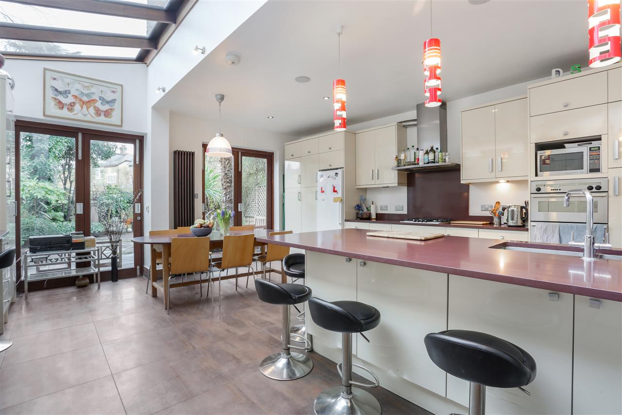 A truly stunning and very spacious (approximately 2907 Sq Ft / 270 Sq M including cellar and restricted head height and eaves storage area on third floor) Victorian family house providing a mix of contemporary living blending seamlessly with Victorian character and charm, situated in a prime ...