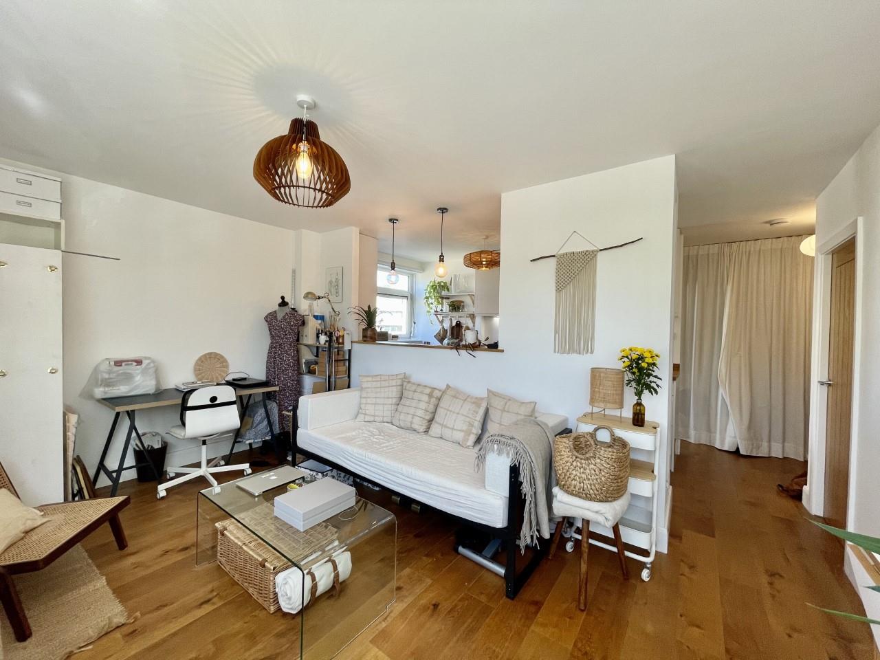 AVAILABLE 24TH JUNE 2022 (POSSIBLY EARLIER) . A contemporary designed second floor flat with private balcony moments from The Roundhouse Venue and the famous Camden Market. The accommodation comprises of a double bedroom (with built in wardrobes), living room, modern bathroom, separate modern ...