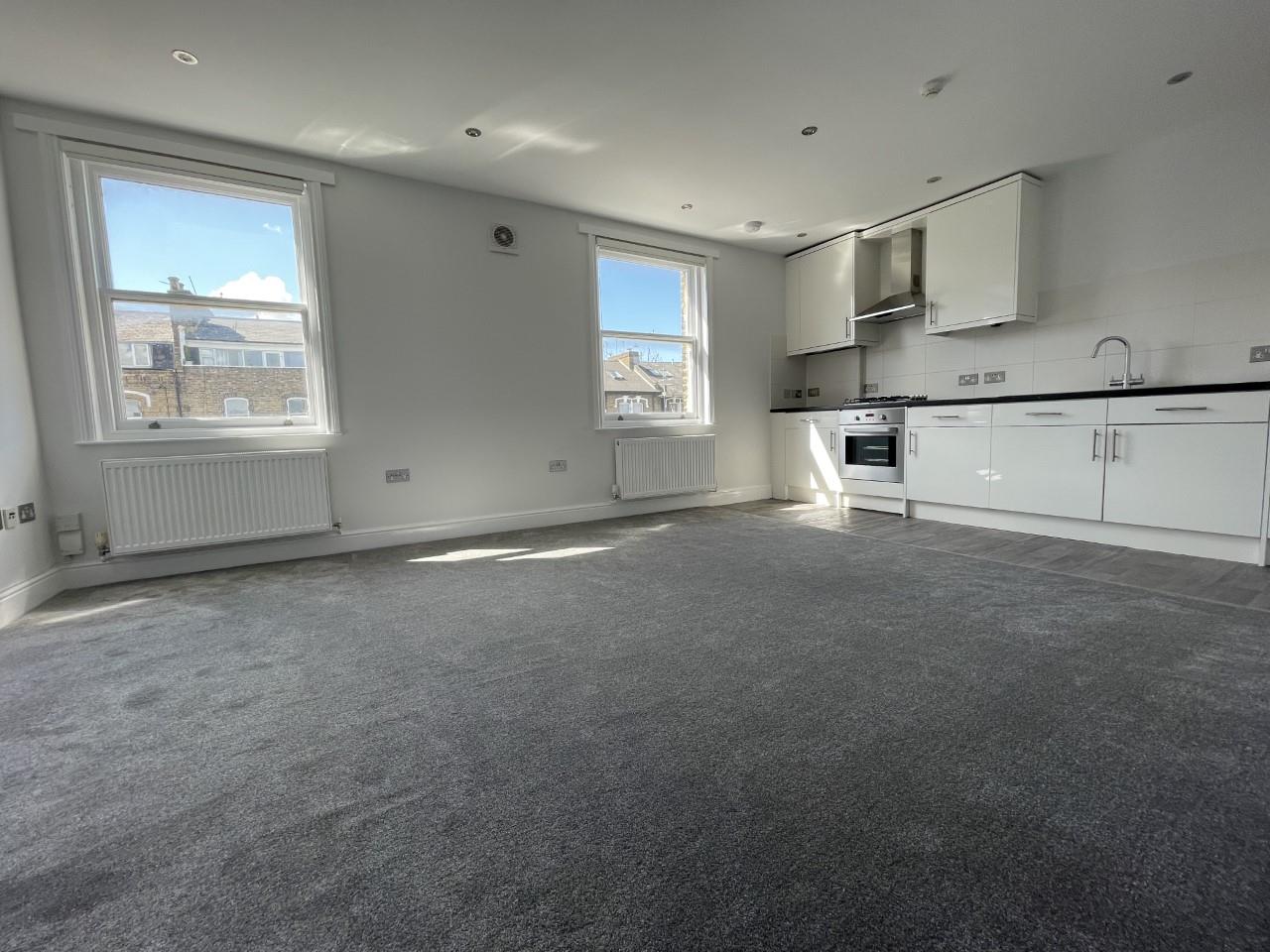 AVAILABLE IMMEDIATELY-RENT FIXED FOR 2 YEARS & WITH OPTIONAL DEPOSIT-FREE OPTION!<BR>VIDEO TOUR AVAILABLE! A COMPLETELY REFURBISHED top floor split level UNFURNISHED converted flat moments from Tufnell Park underground station (Northern Line). The accommodation comprises of one double bedroom, ...