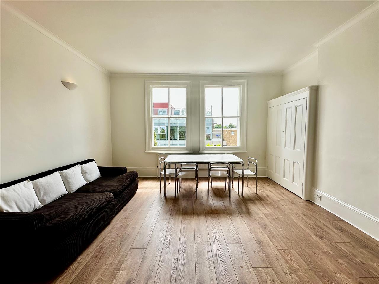 AVAILABLE 1st JULY 2023. An exceptionally large first floor converted flat within an imposing period house with own section of a westerly facing rear garden. The accommodation comprises of two extra large double bedrooms, large reception room, equipped kitchen and shower room. The flat has been ...