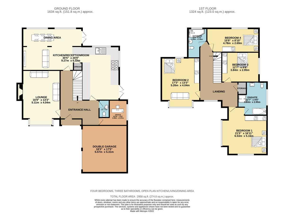 4 bed detached house for sale in Birtles Road, Macclesfield - Property Floorplan