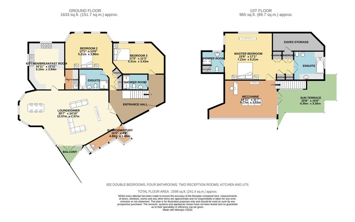 3 bed flat for sale in Bowdon, Altrincham - Property Floorplan