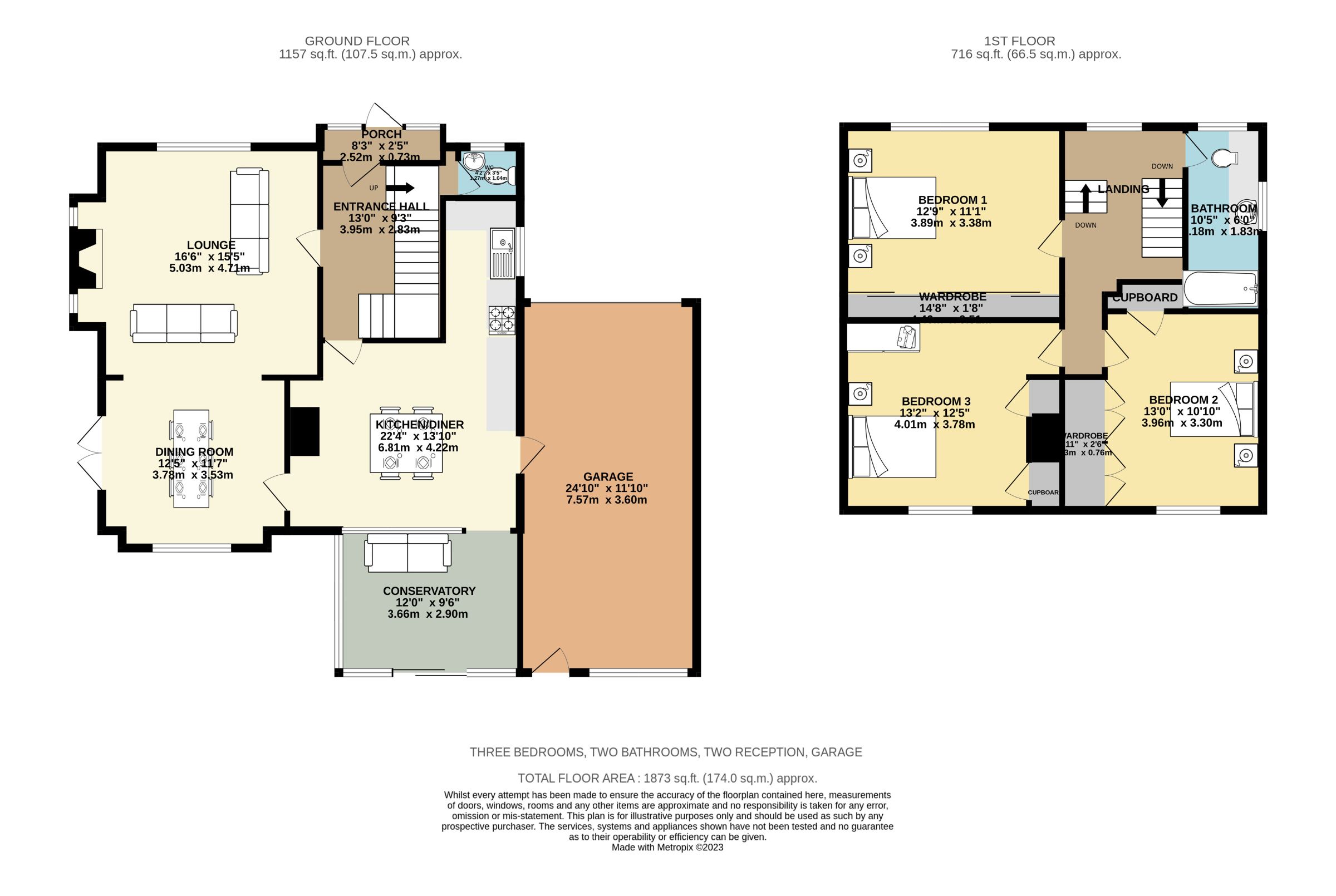 3 bed detached house for sale in Sylvan Grove, Altrincham - Property Floorplan