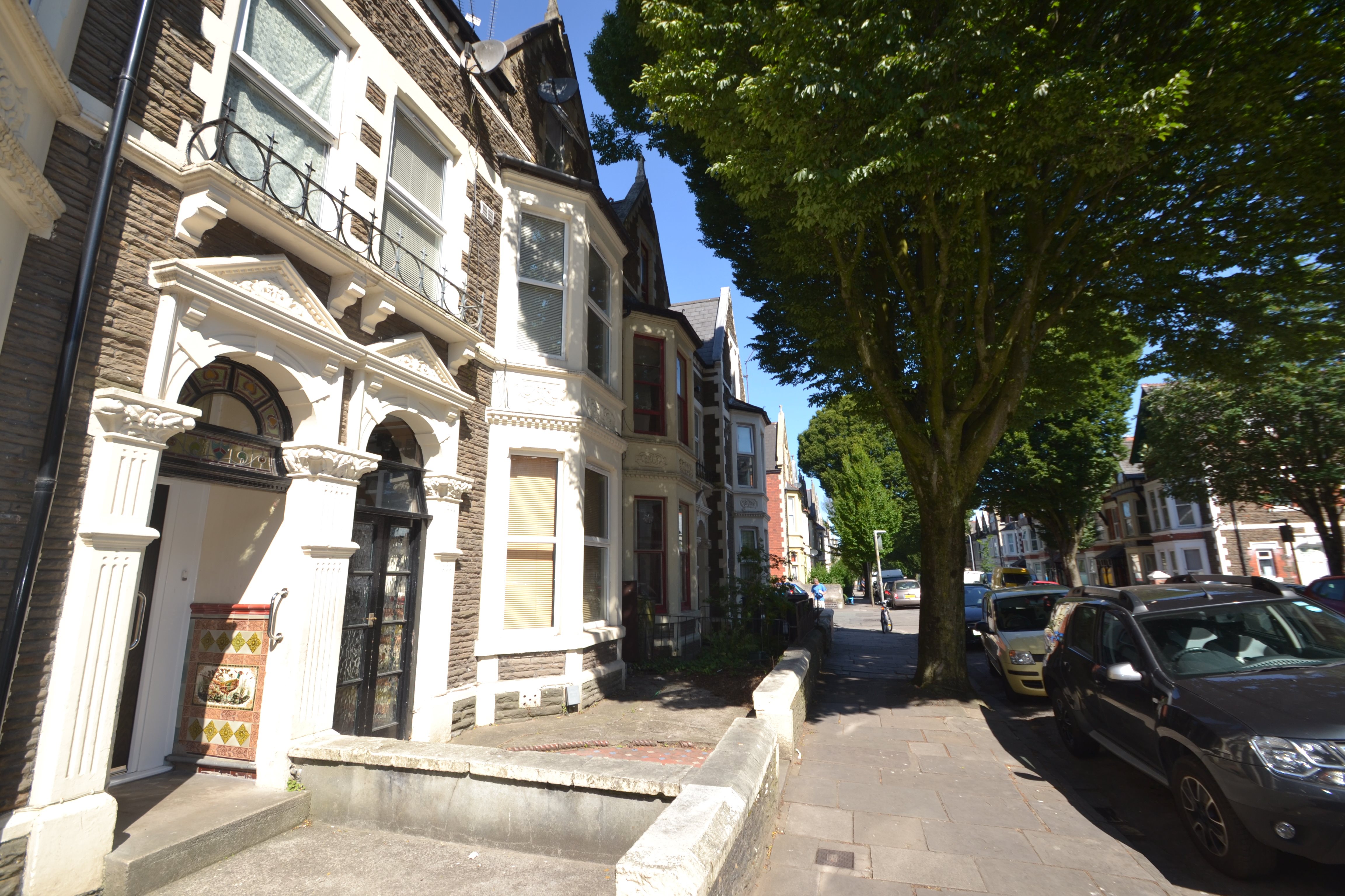 1 bed flat to rent in Connaught Road, ROATH 8