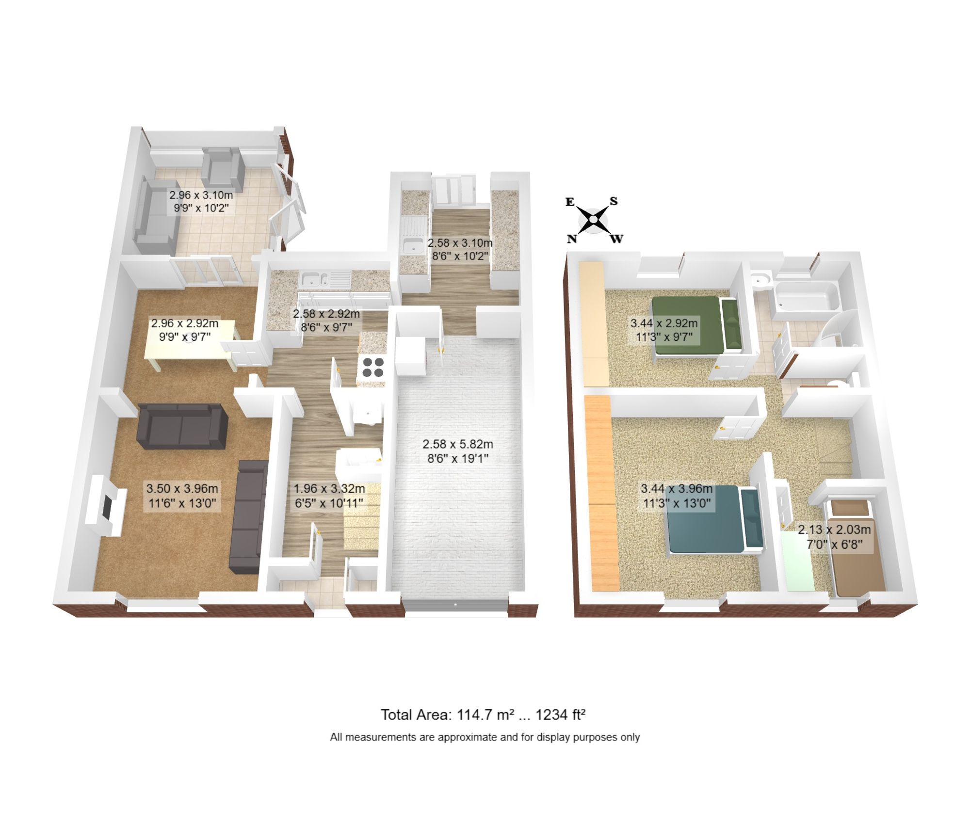 3 bed semi-detached house for sale in Bankfield Avenue, Manchester - Property floorplan