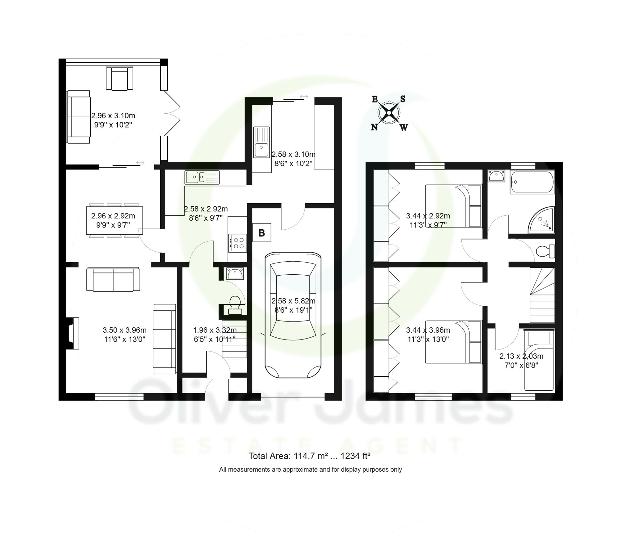 3 bed semi-detached house for sale in Bankfield Avenue, Manchester - Property floorplan