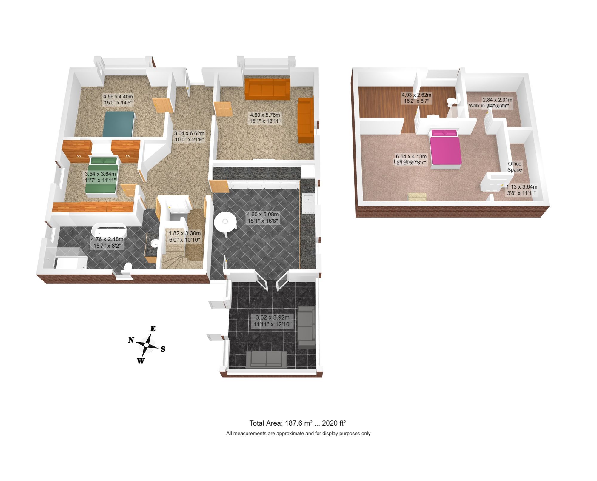 3 bed detached bungalow for sale in Victory Road, Manchester - Property floorplan