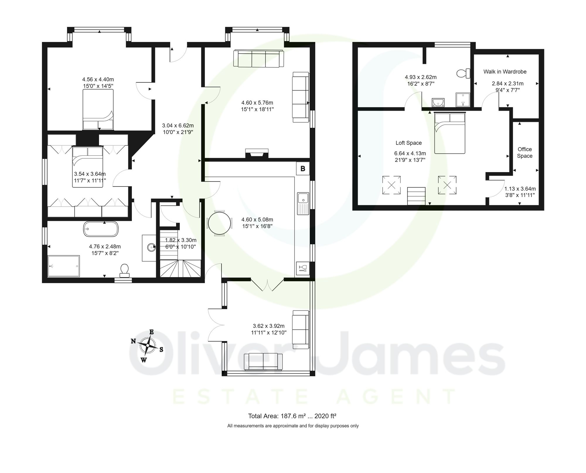 3 bed detached bungalow for sale in Victory Road, Manchester - Property floorplan