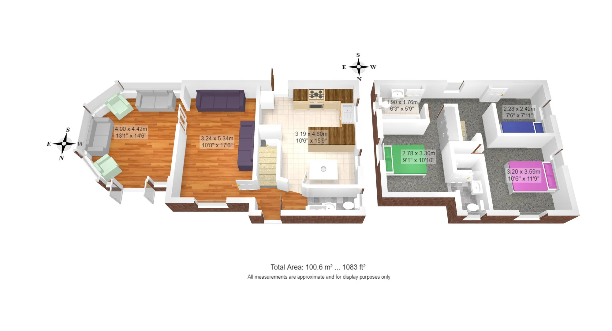 3 bed detached house for sale in Pasturegreen Way, Manchester - Property floorplan