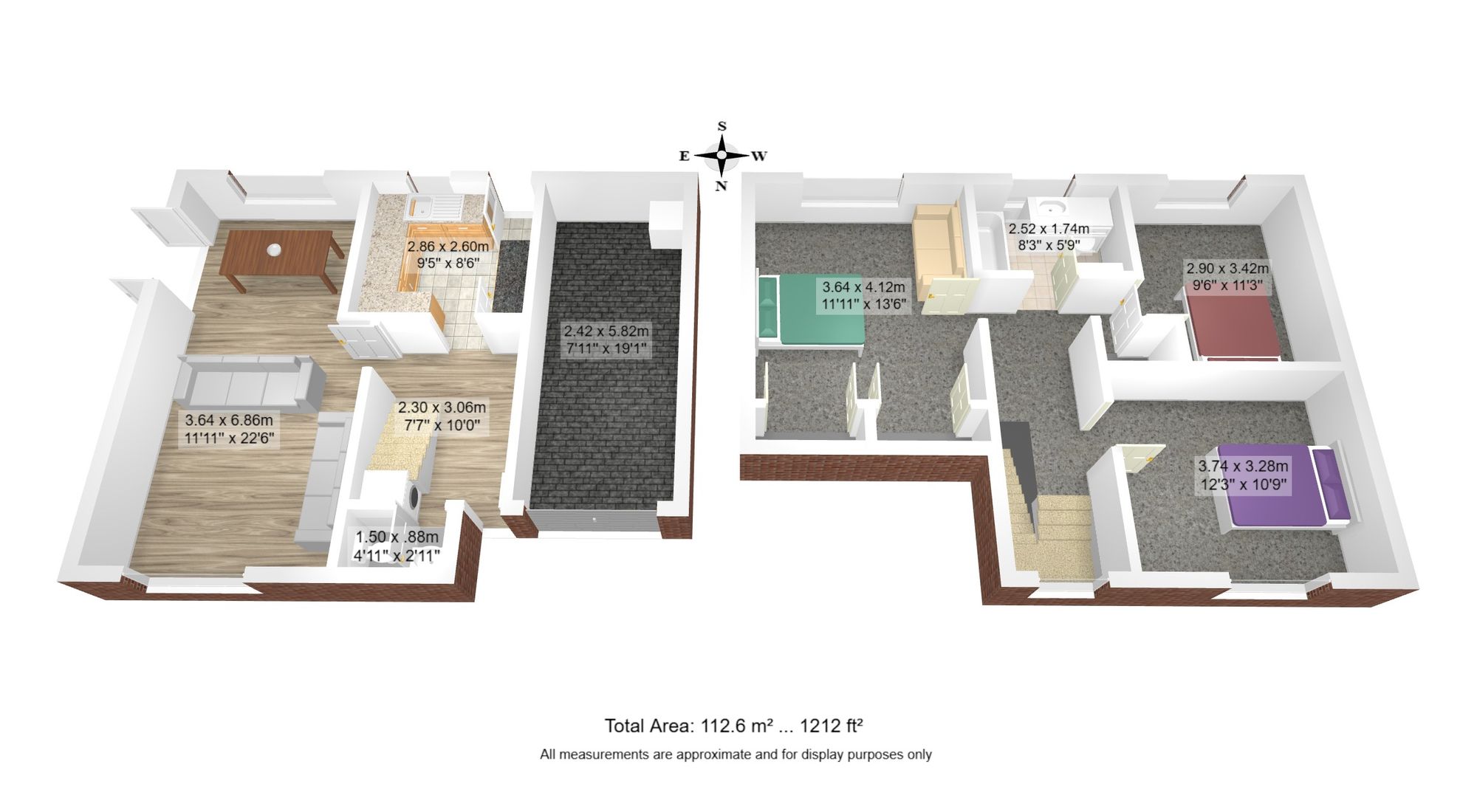 3 bed detached house for sale in St. Helens Close, Warrington - Property floorplan