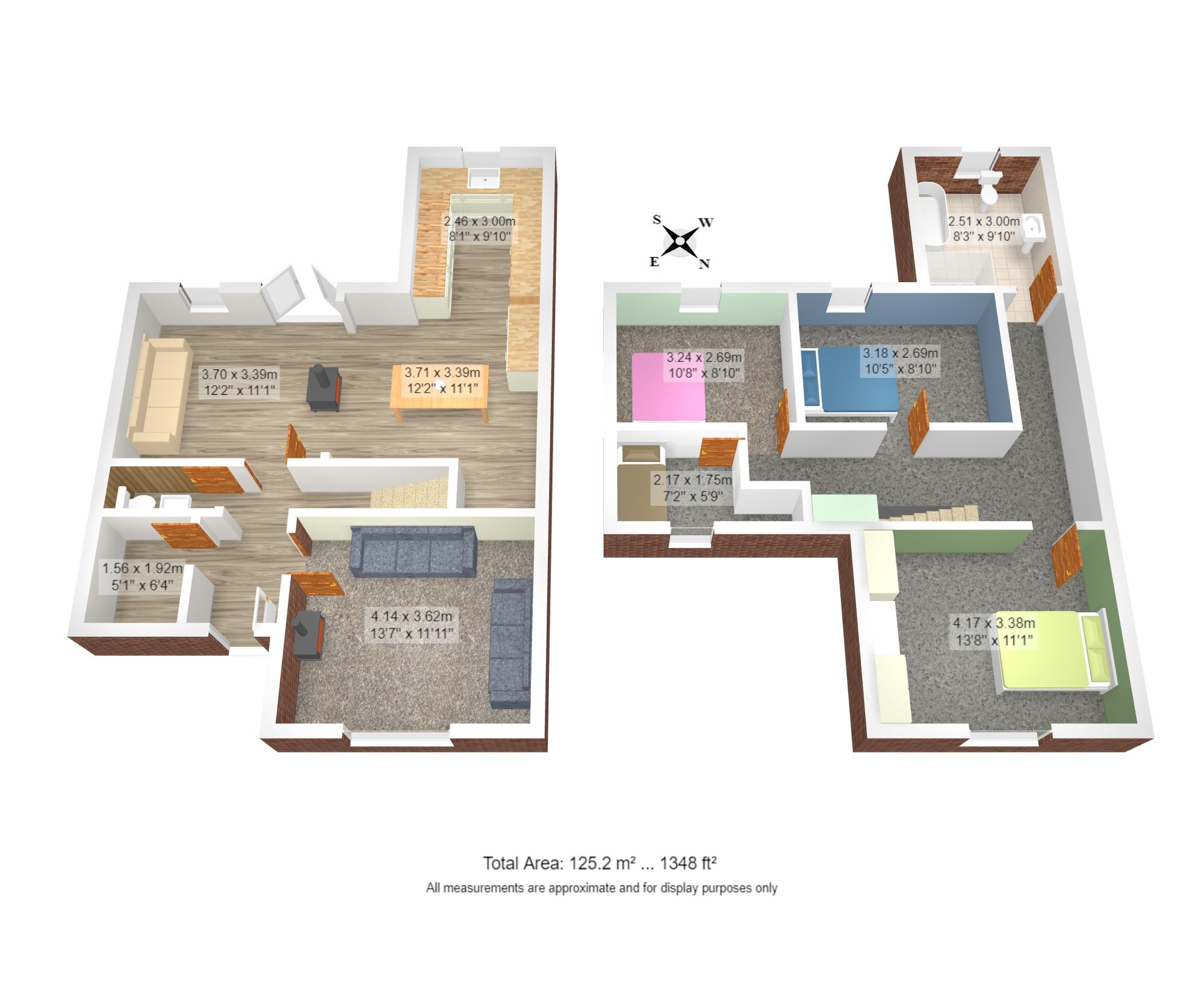 4 bed semi-detached cottage for sale in Holly Bush Lane, Warrington - Property floorplan