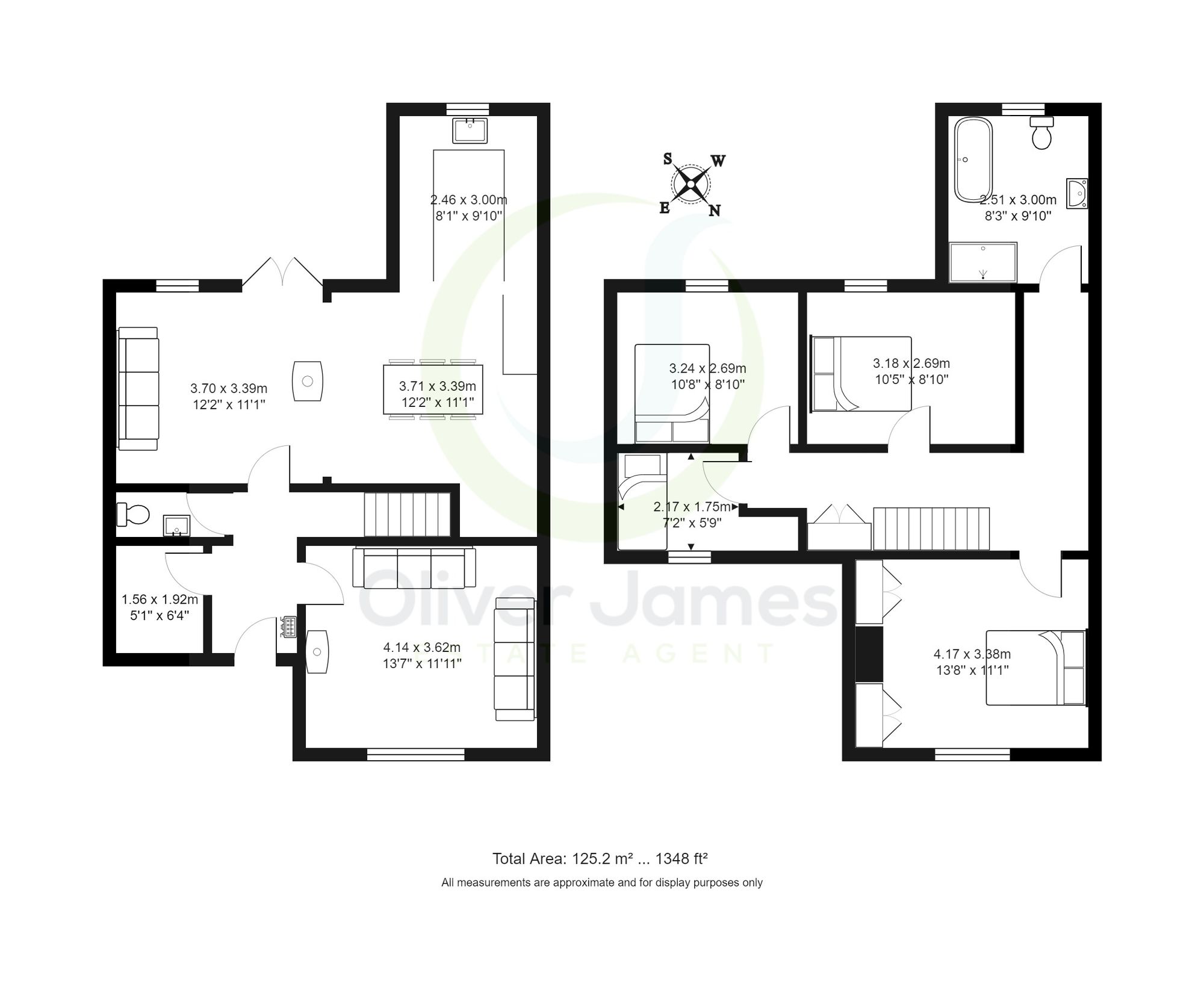 4 bed semi-detached cottage for sale in Holly Bush Lane, Warrington - Property floorplan