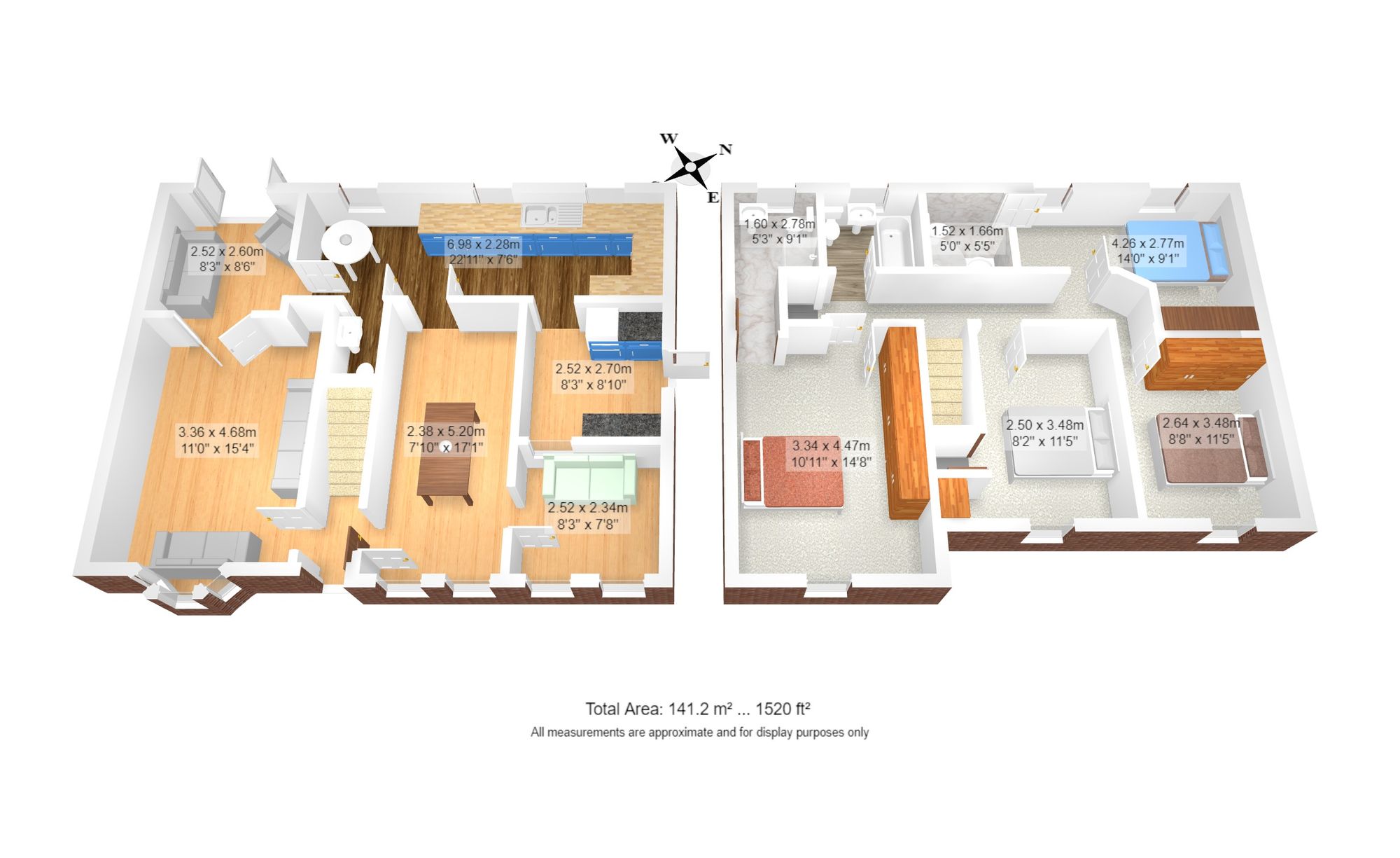 4 bed detached house for sale in Primary Close, Manchester - Property floorplan