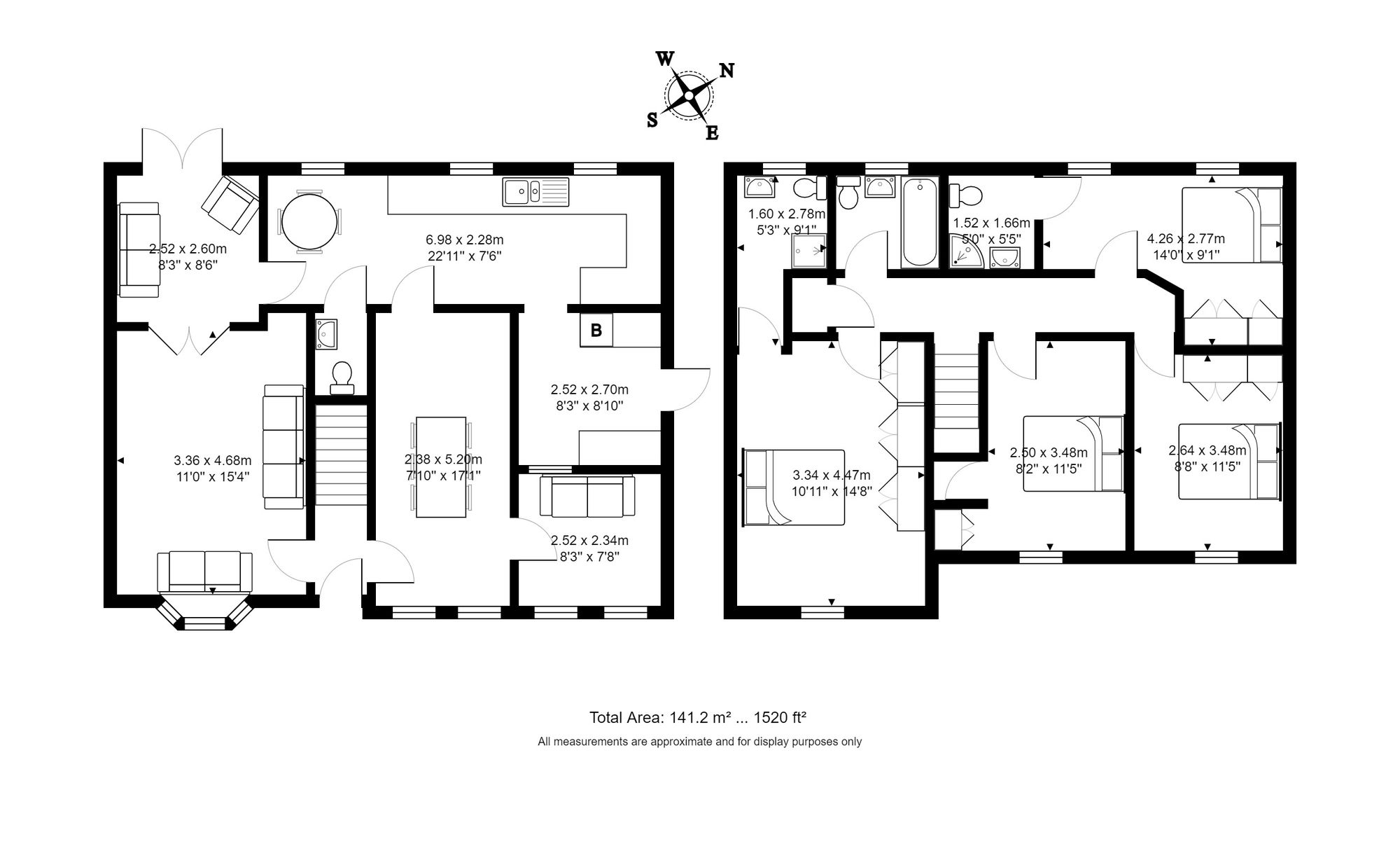 4 bed detached house for sale in Primary Close, Manchester - Property floorplan