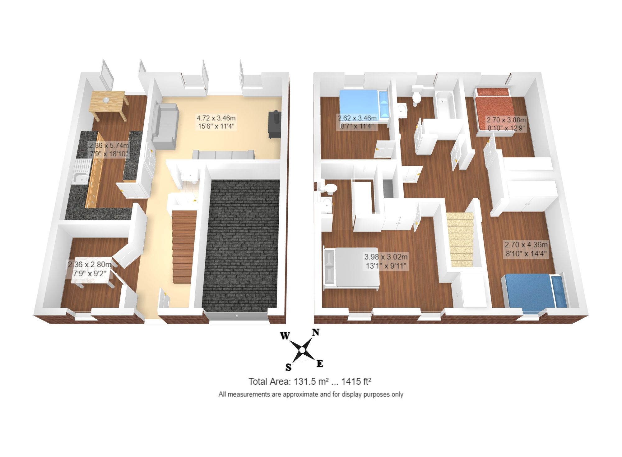 4 bed detached house for sale in Roseway Avenue, Manchester - Property floorplan