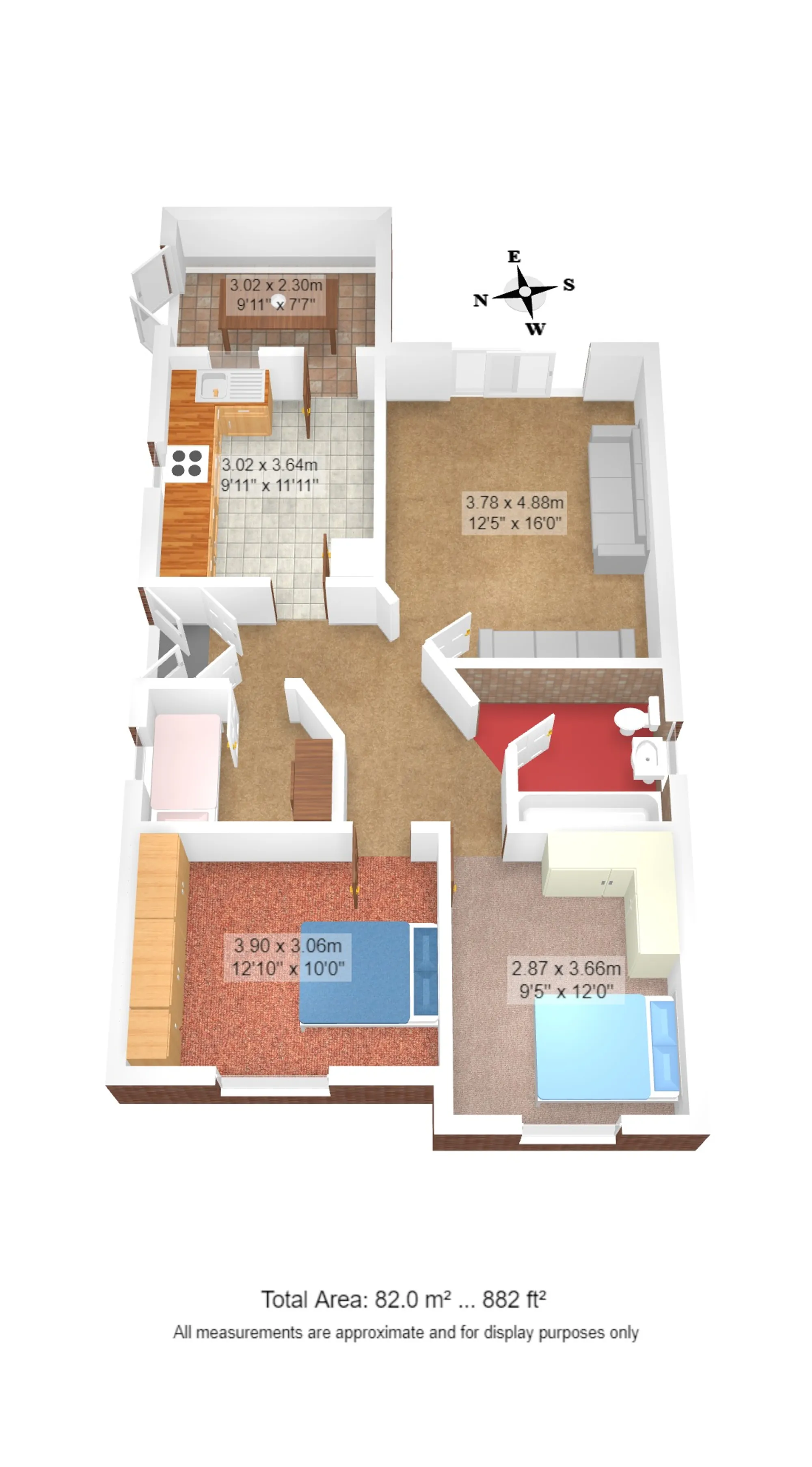 3 bed detached bungalow for sale in Calder Avenue, Manchester - Property floorplan