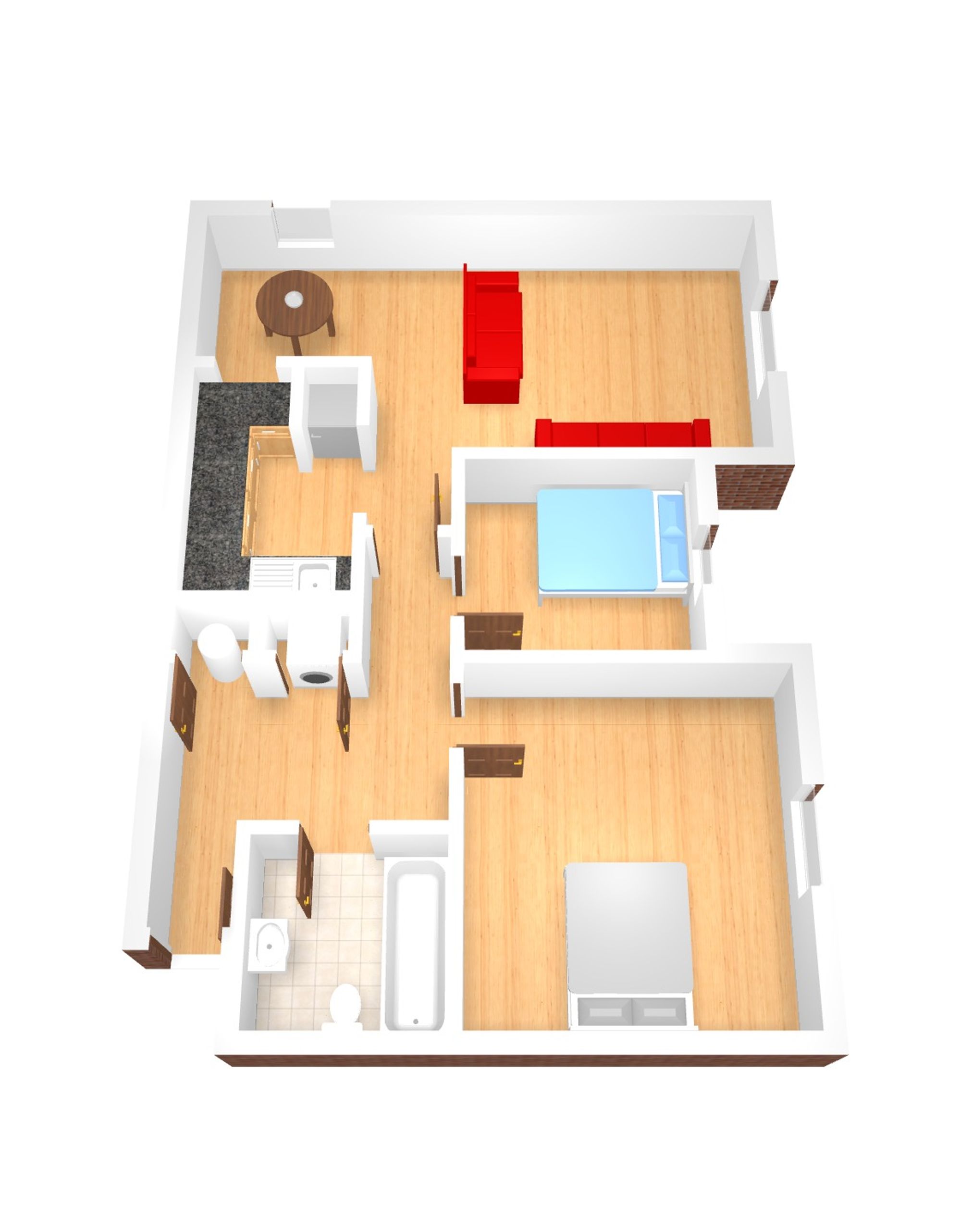 2 bed apartment for sale in Townsgate Way, Manchester - Property floorplan