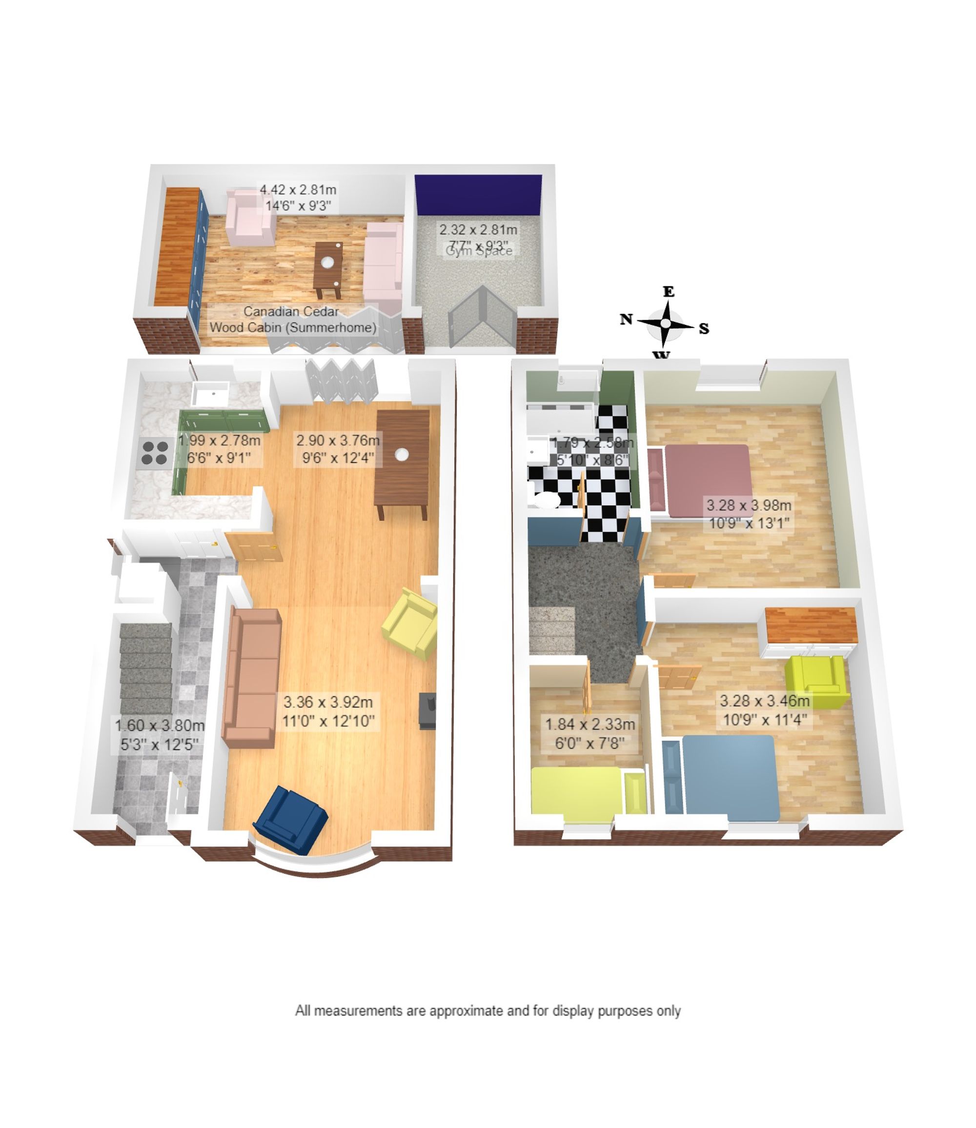 3 bed semi-detached house for sale in Fir Street, Manchester - Property floorplan