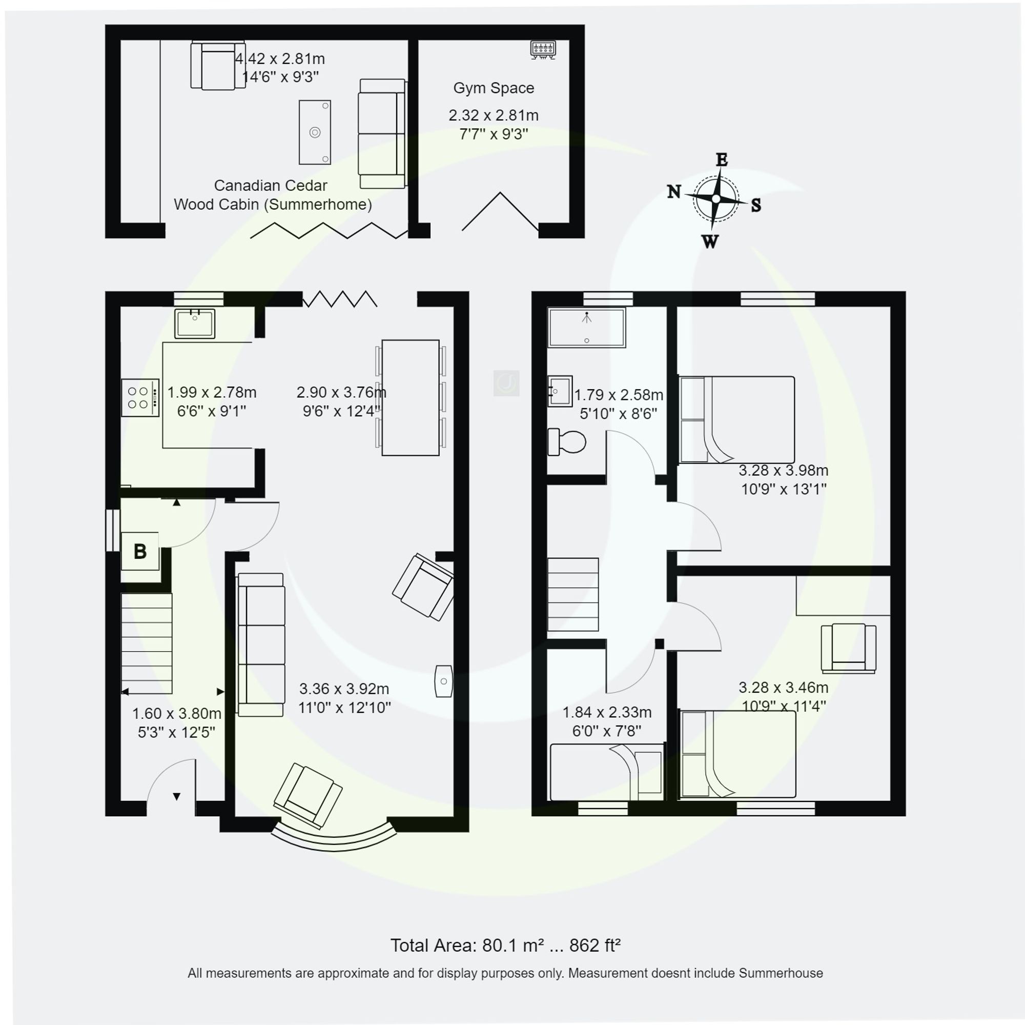 3 bed semi-detached house for sale in Fir Street, Manchester - Property floorplan