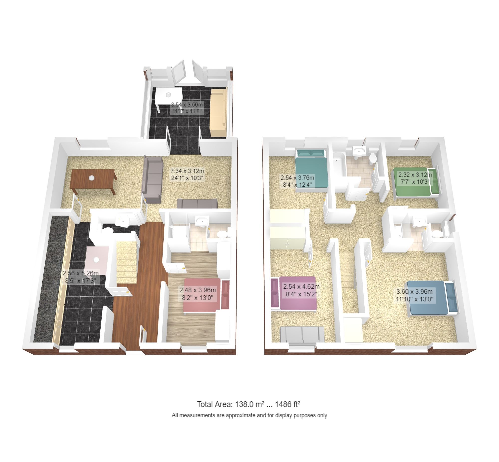 5 bed detached house for sale in Roseway Avenue, Manchester - Property floorplan