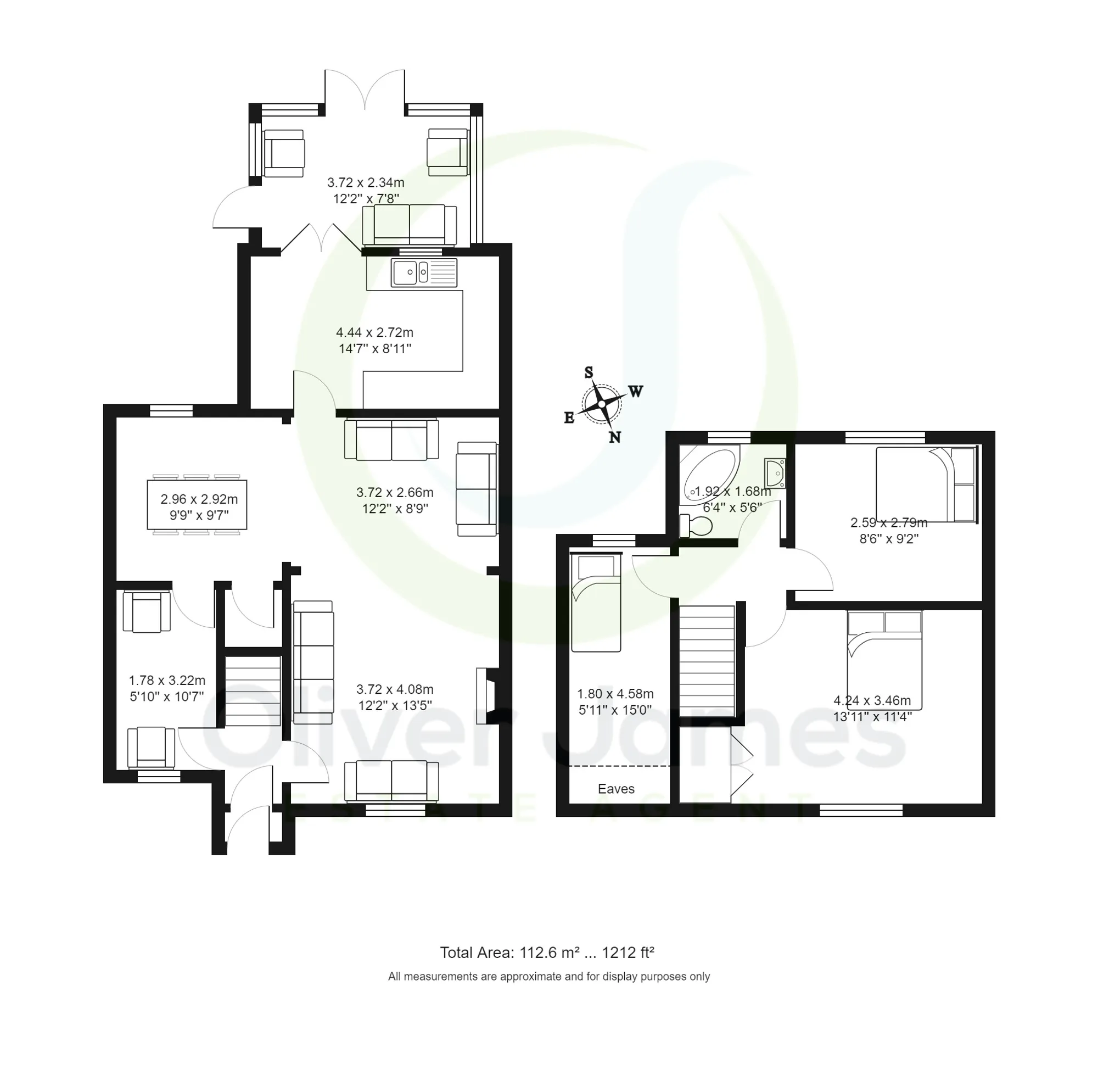 3 bed semi-detached house for sale in Allotment Road, Manchester - Property floorplan