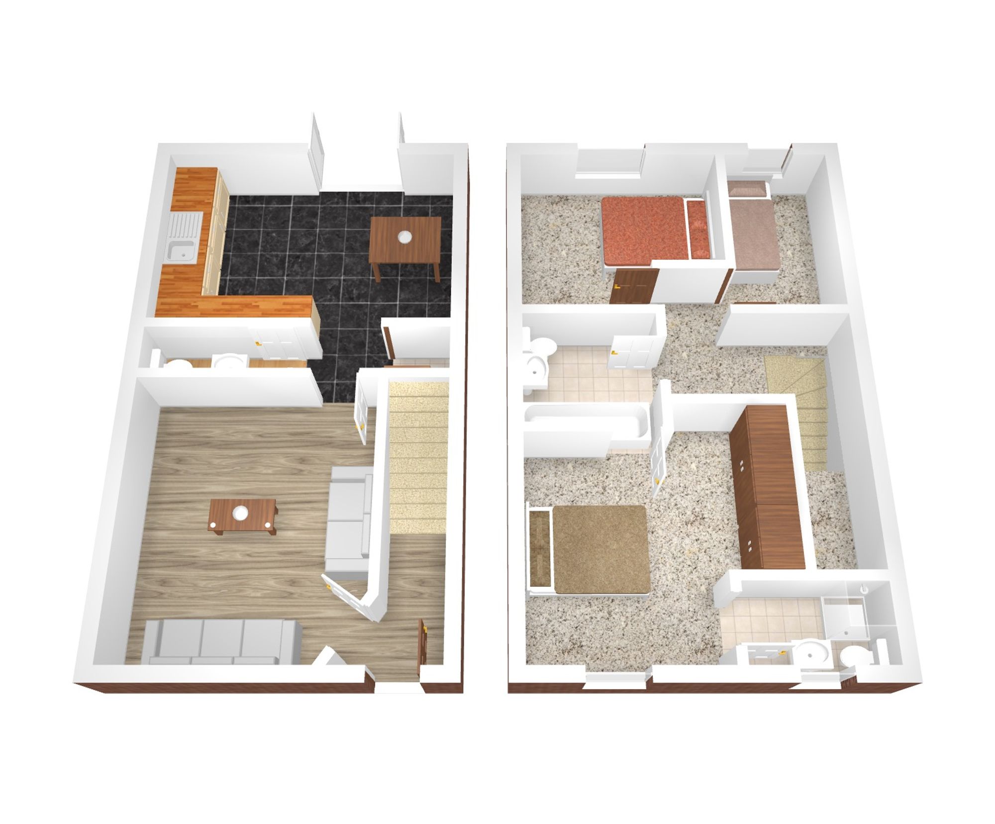 3 bed semi-detached house to rent in Roseway Avenue, Manchester - Property floorplan