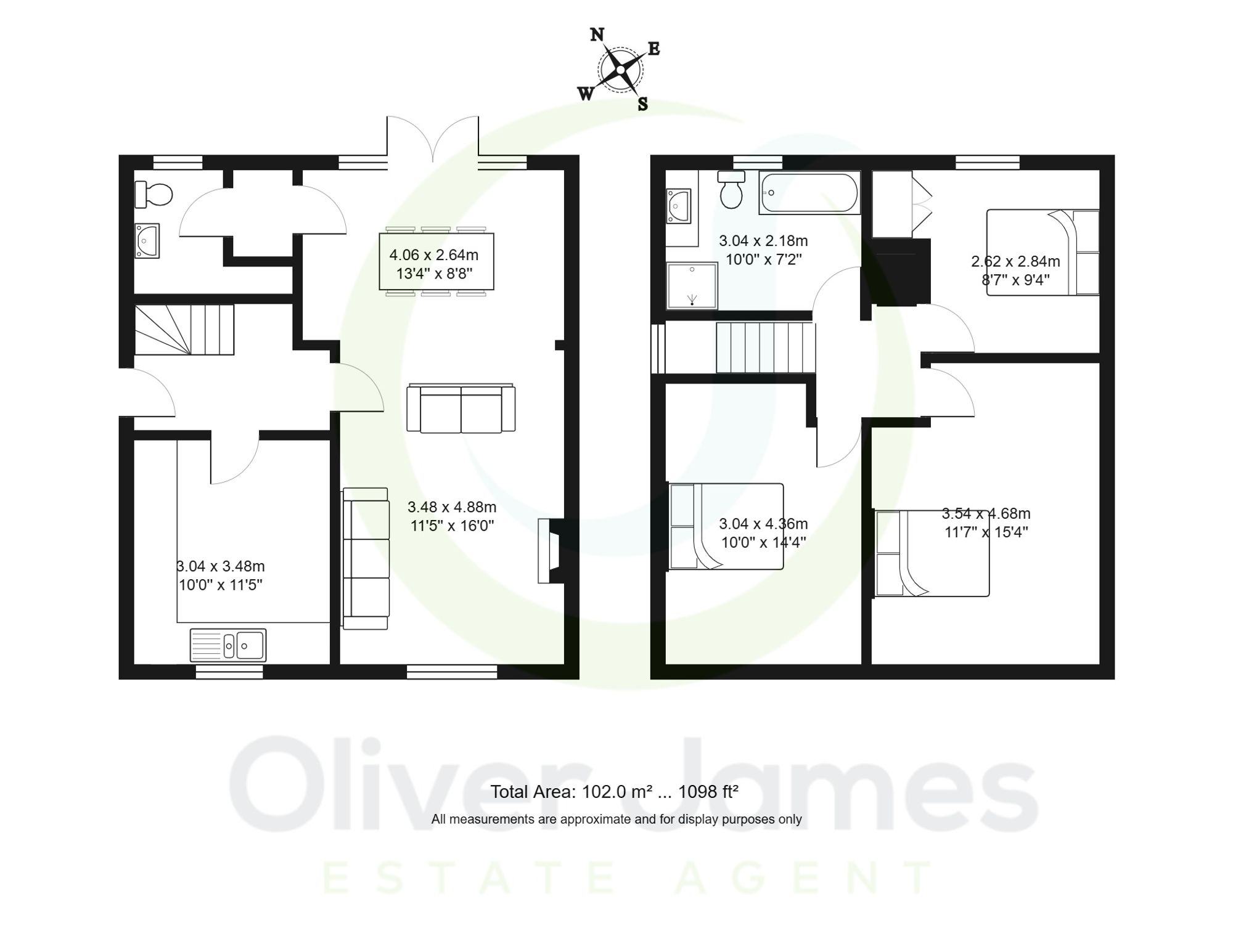 3 bed semi-detached house for sale in Victory Road, Manchester - Property floorplan
