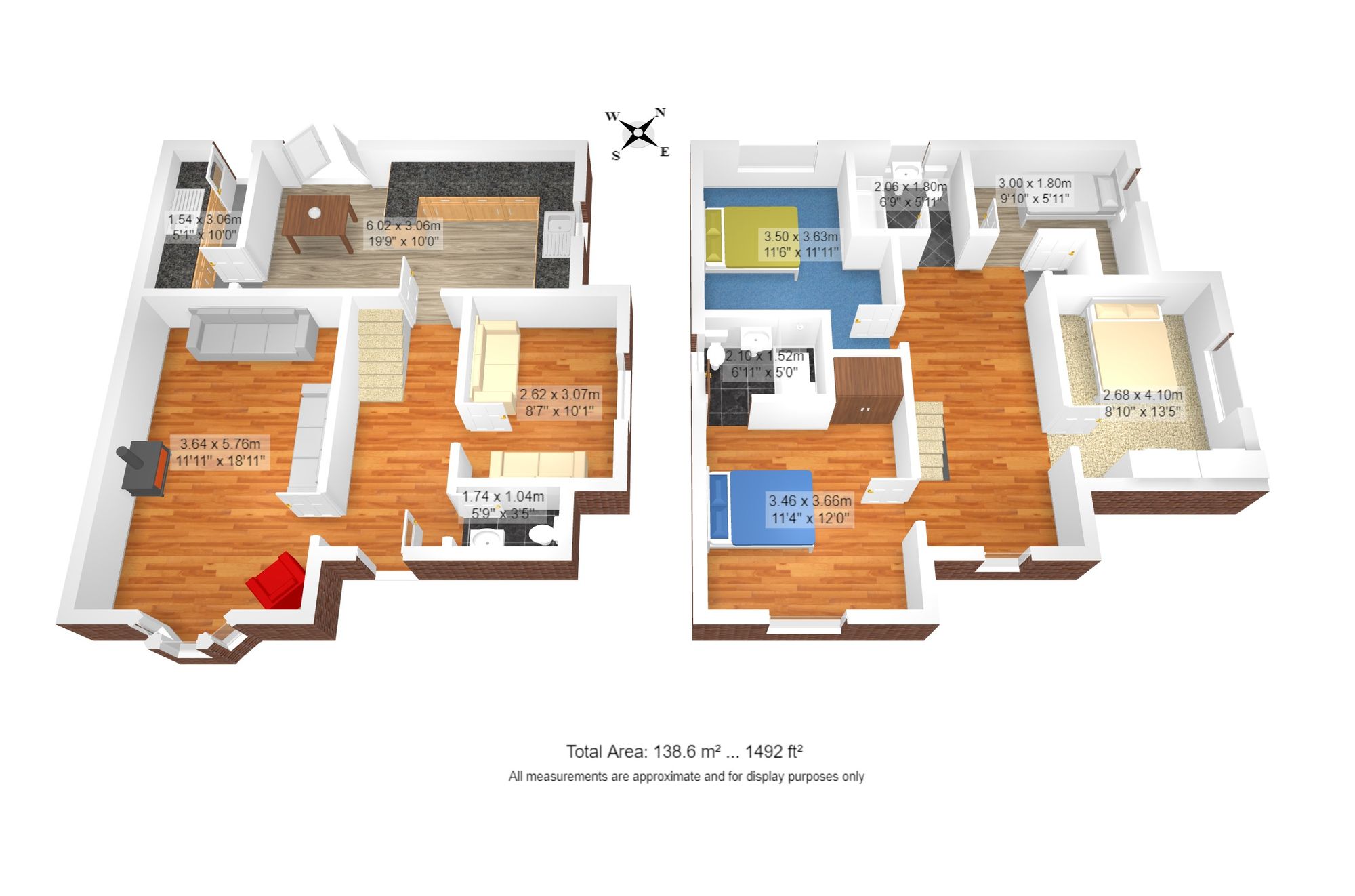 4 bed detached house for sale in Roseway Avenue, Manchester - Property floorplan