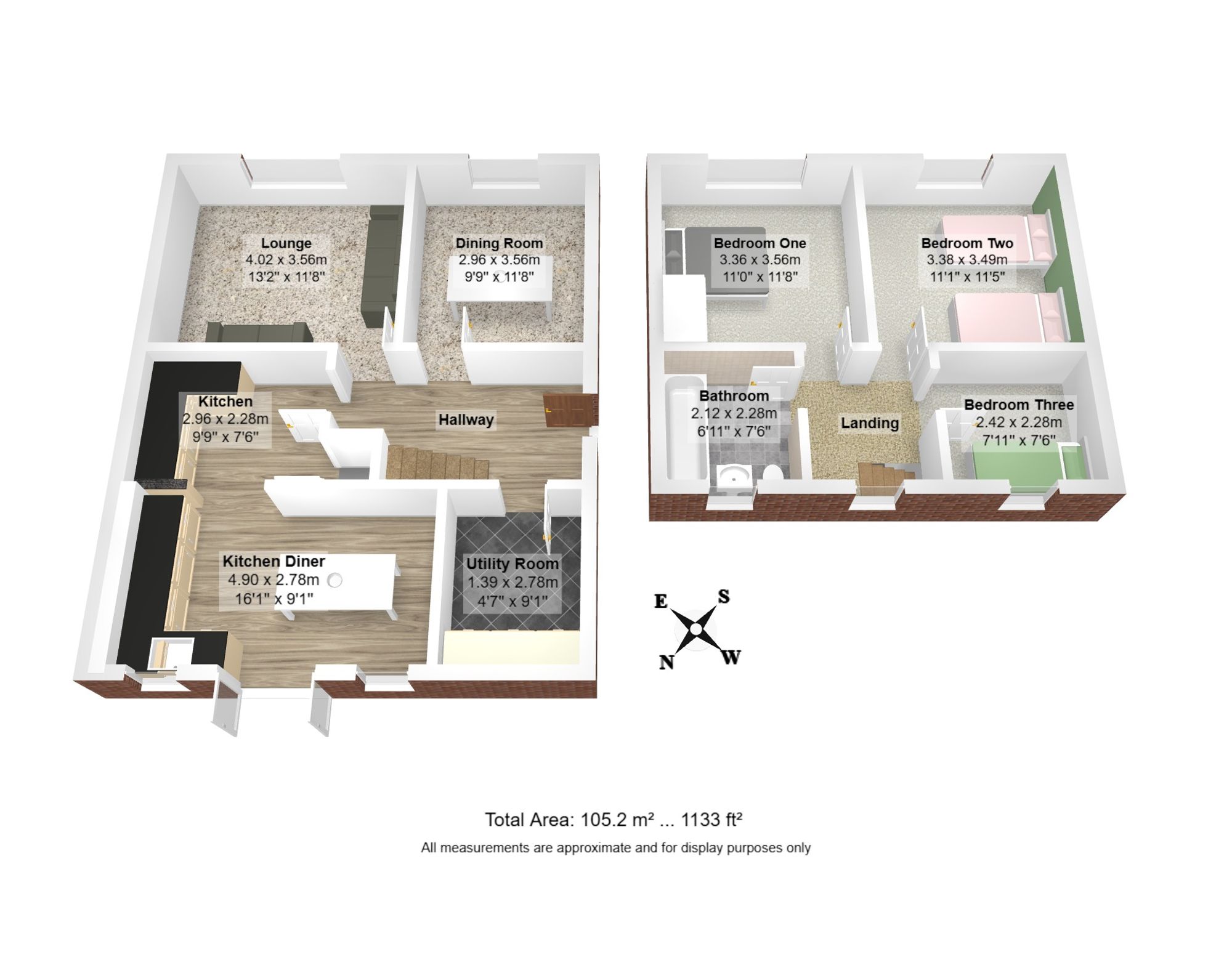 3 bed semi-detached house for sale in Lime Close, Rixton, WA3 - Property floorplan