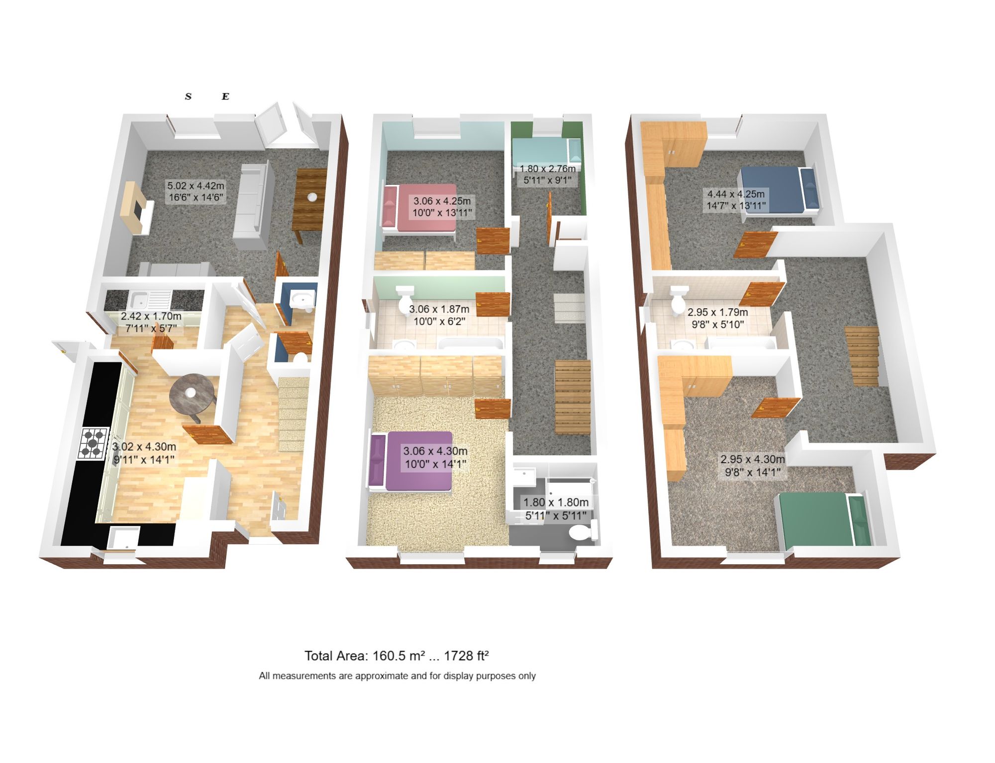 5 bed semi-detached house for sale in Manchester Road, Warrington - Property floorplan