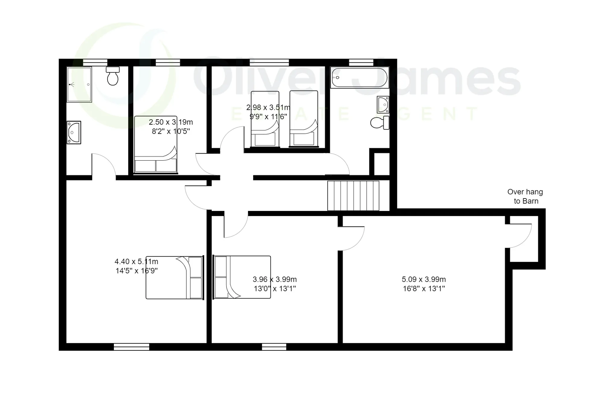 4 bed detached house for sale in Woolden Road, Manchester - Property Floorplan
