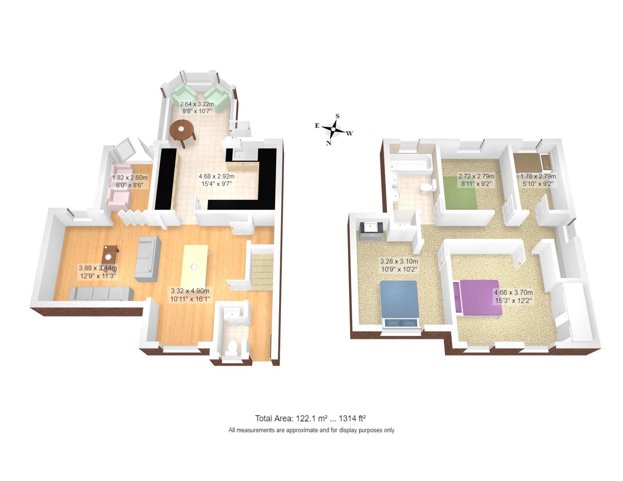 4 bed detached house for sale in Pasturegreen Way, Manchester - Property floorplan