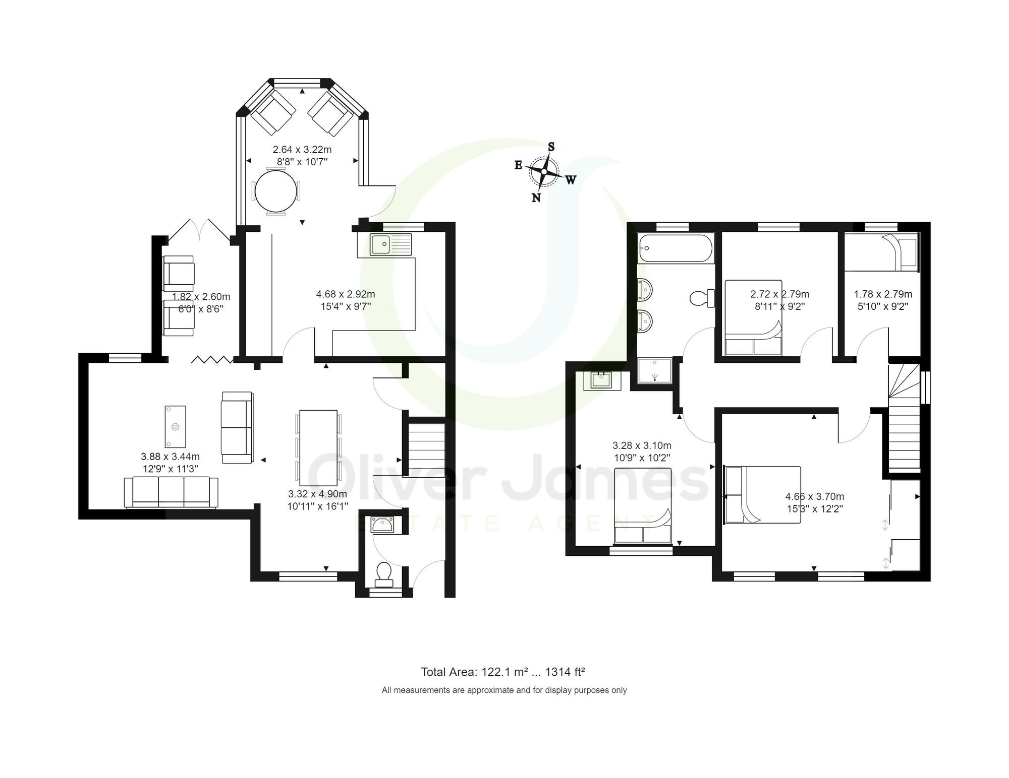 4 bed detached house for sale in Pasturegreen Way, Manchester - Property floorplan