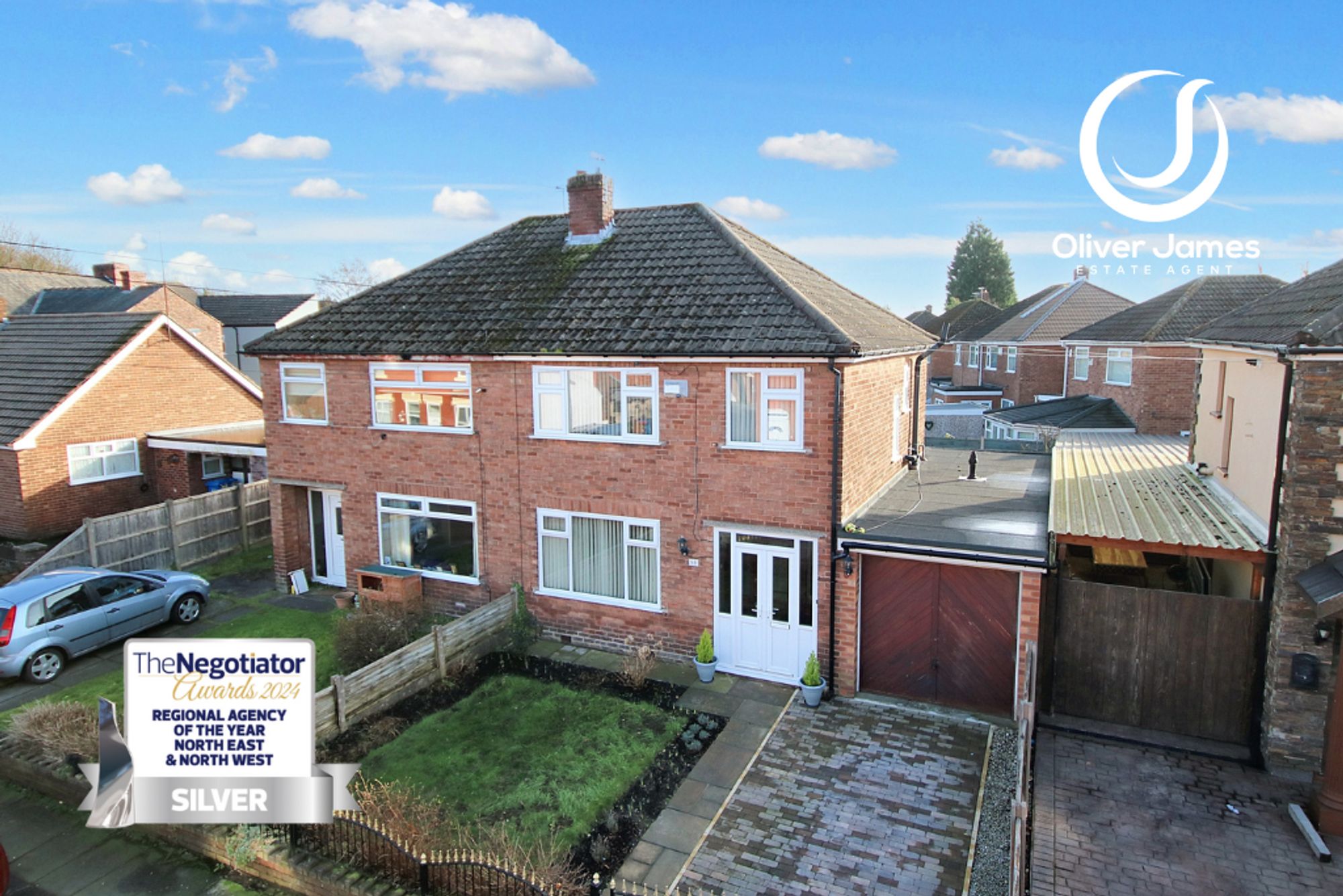 3 bed semi-detached house for sale in Bankfield Avenue, Manchester  - Property Image 1