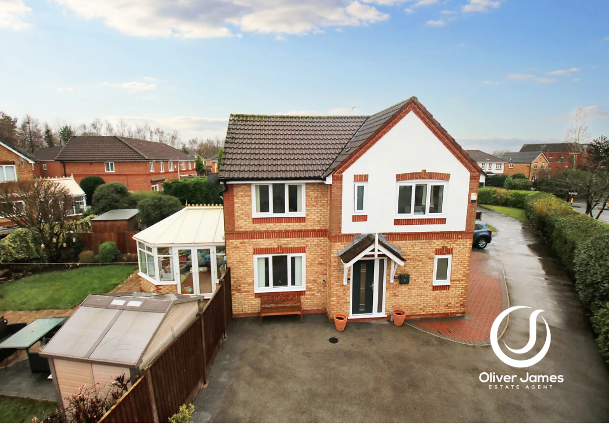 3 bed detached house for sale in Pasturegreen Way, Manchester  - Property Image 1