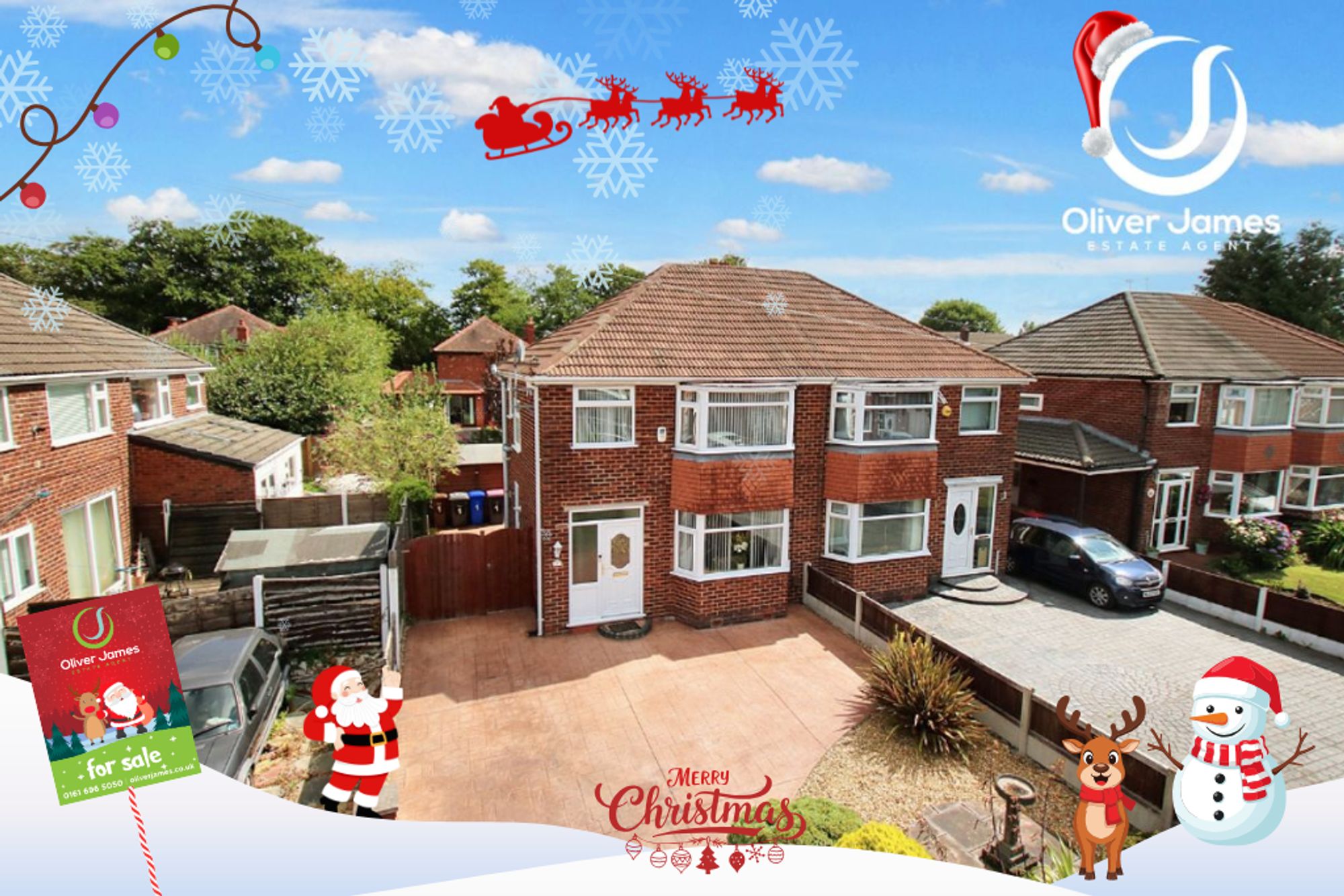 3 bed semi-detached house for sale in Ferndown Drive, Irlam, M44