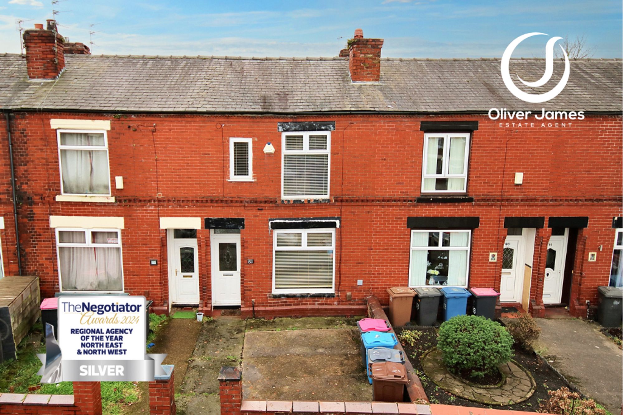 2 bed terraced house for sale in Fir Street, Manchester  - Property Image 1