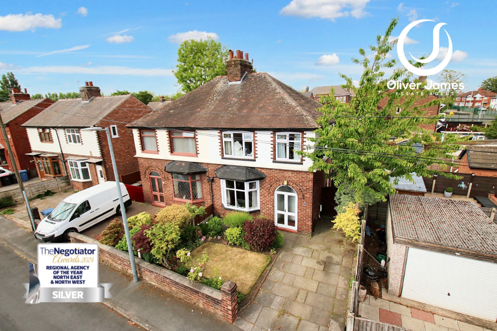 3 bed semi-detached house for sale in Kenmore Grove, Manchester - Property Image 1