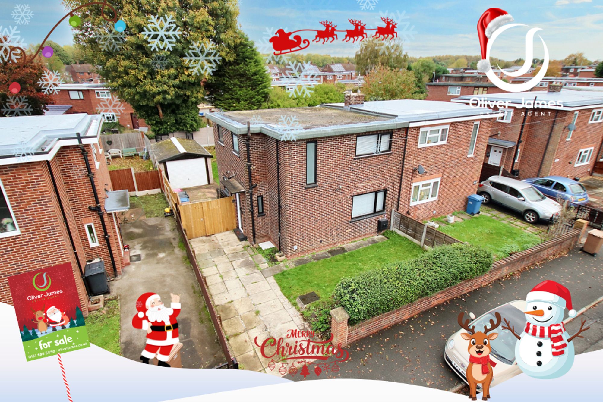 3 bed semi-detached house for sale in Lords Street, Cadishead, M44 - Property Image 1
